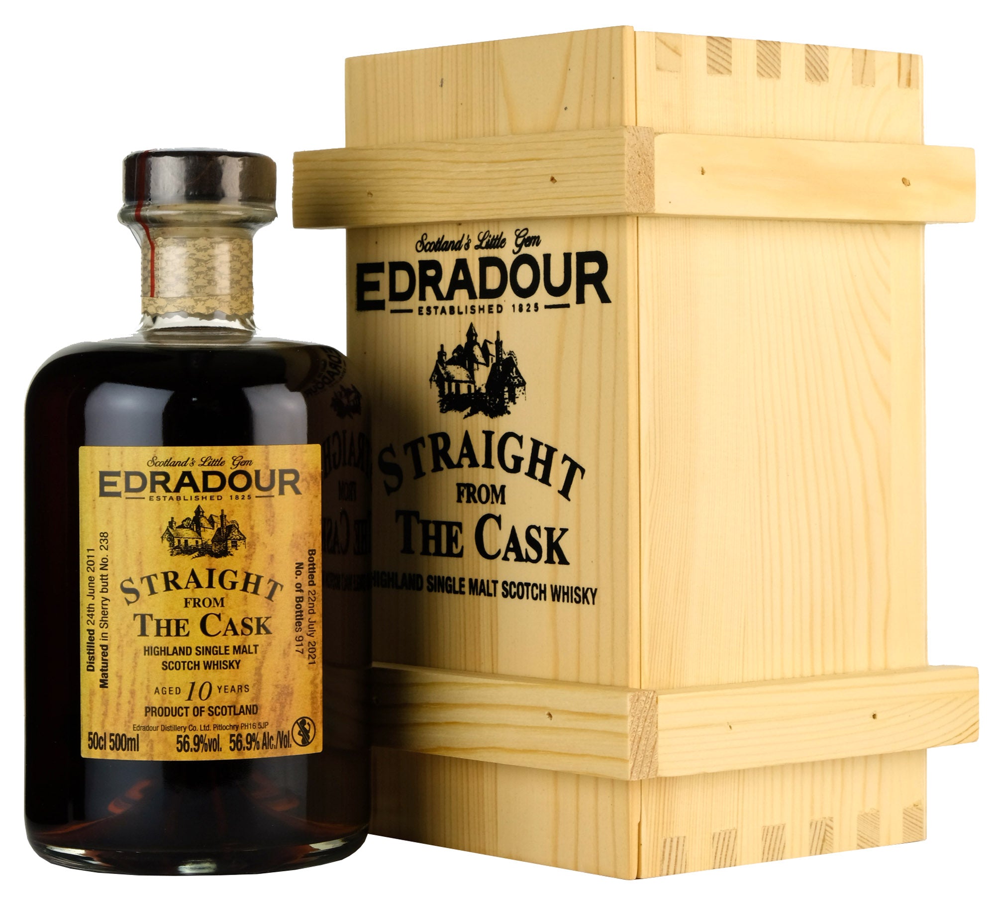 Edradour 2011-2021 | 10 Year Old Straight From The Cask Single Cask 238