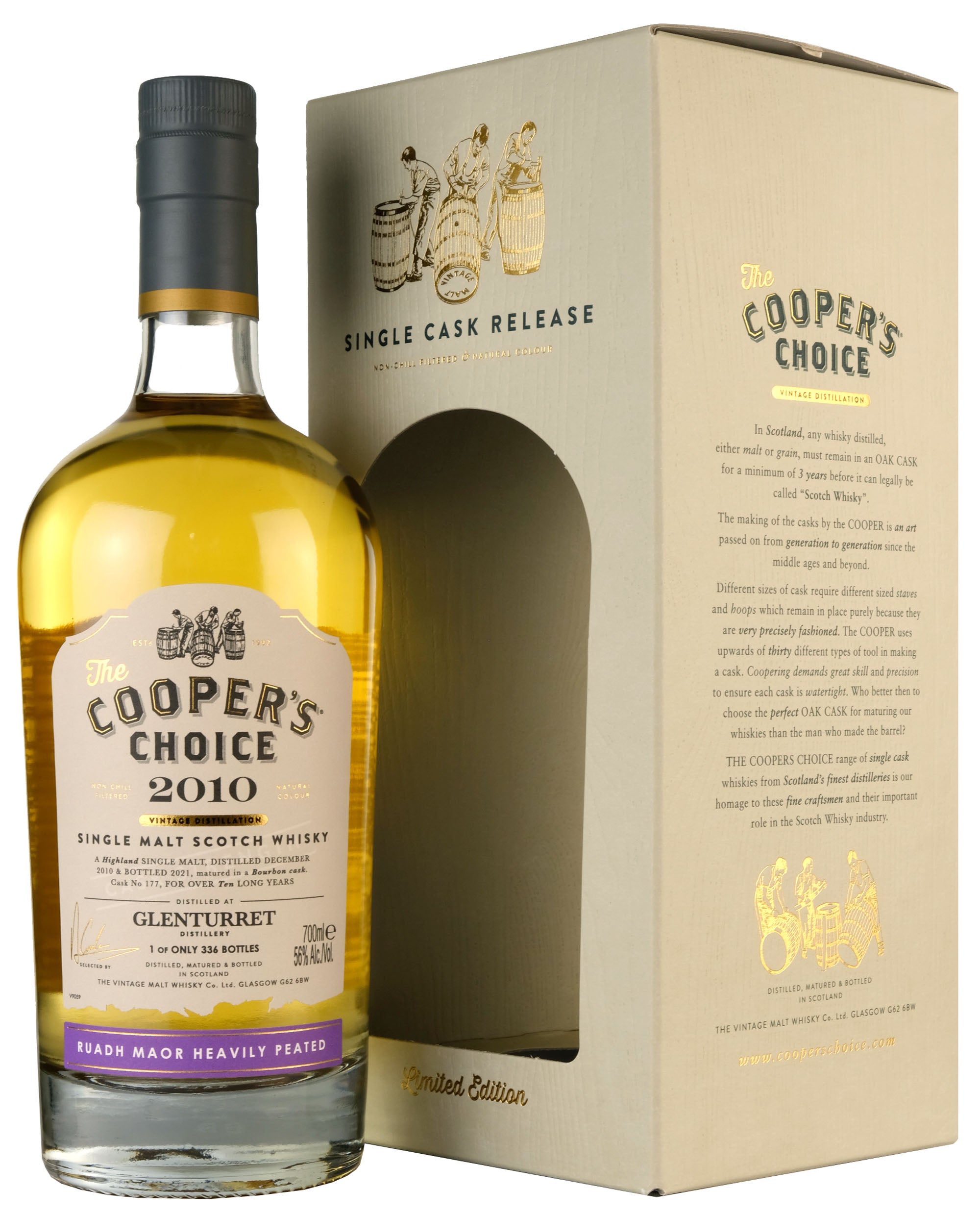Ruadh Maor (Glenturret) 2010-2021 | 10 Year Old Cooper's Choice Single Cask 177