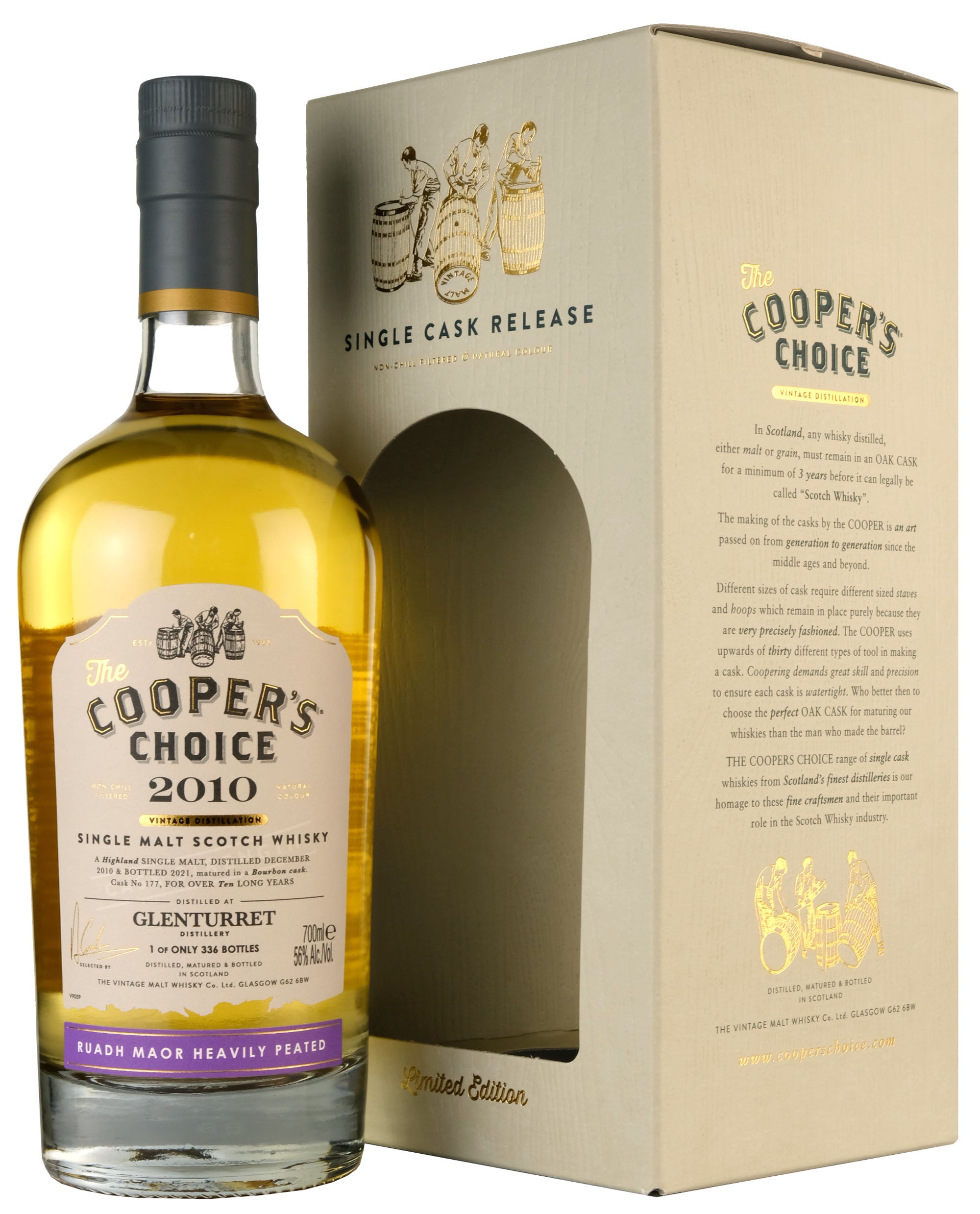 Ruadh Maor (Glenturret) 2010-2021 | 10 Year Old Cooper's Choice Single Cask #177