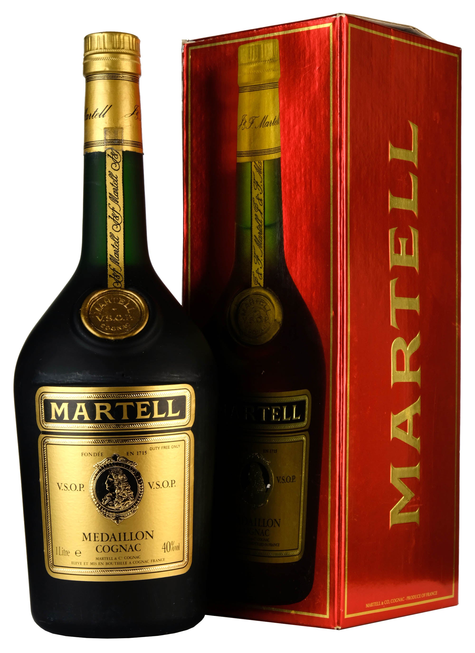 Martell Medaillon VSOP Cognac | Bot. 1980s | Duty Free 1 Litre