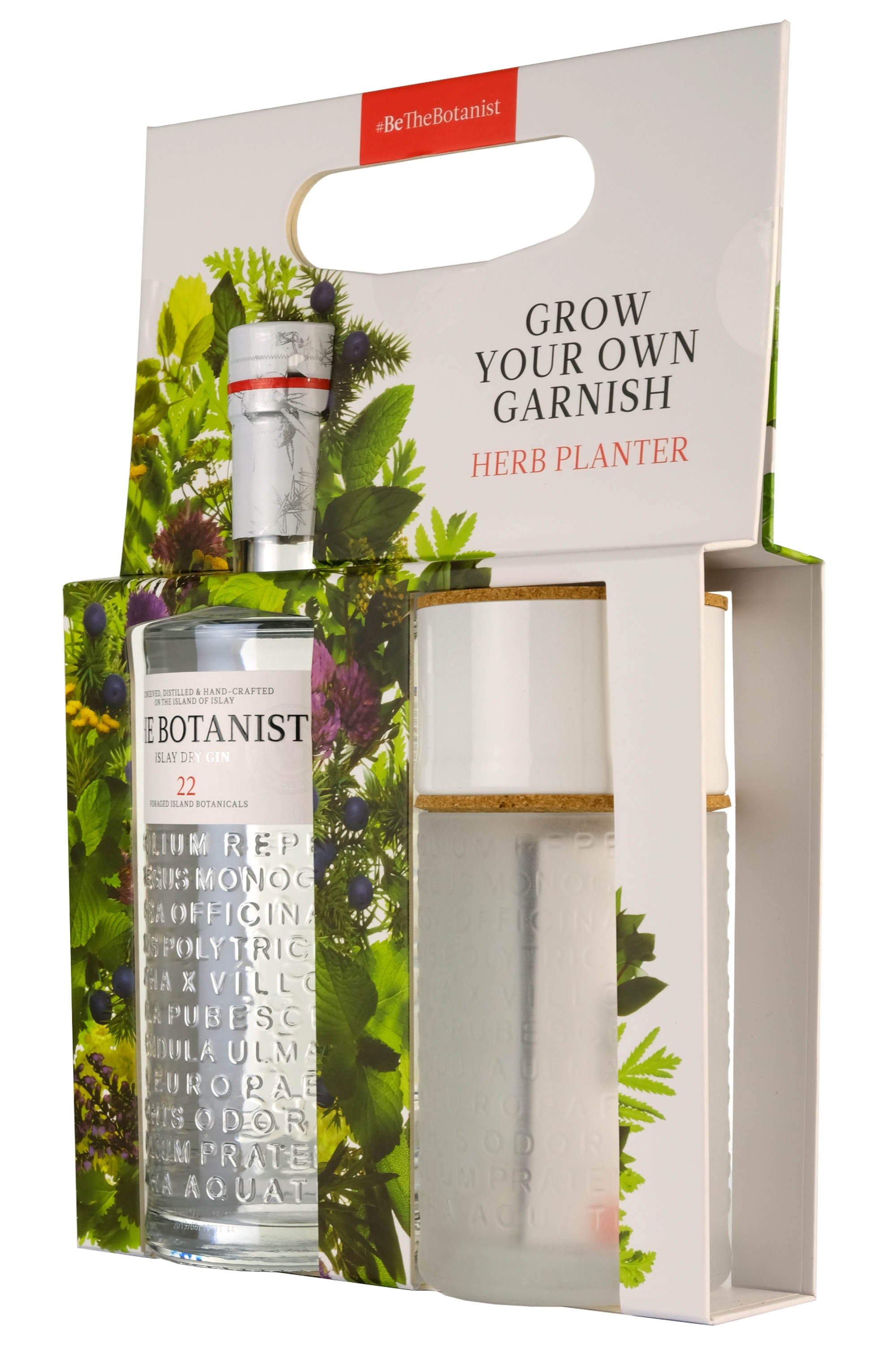 The Botanist Islay Dry Gin | Grow Your Own Garnish Herb Planter Gift Set