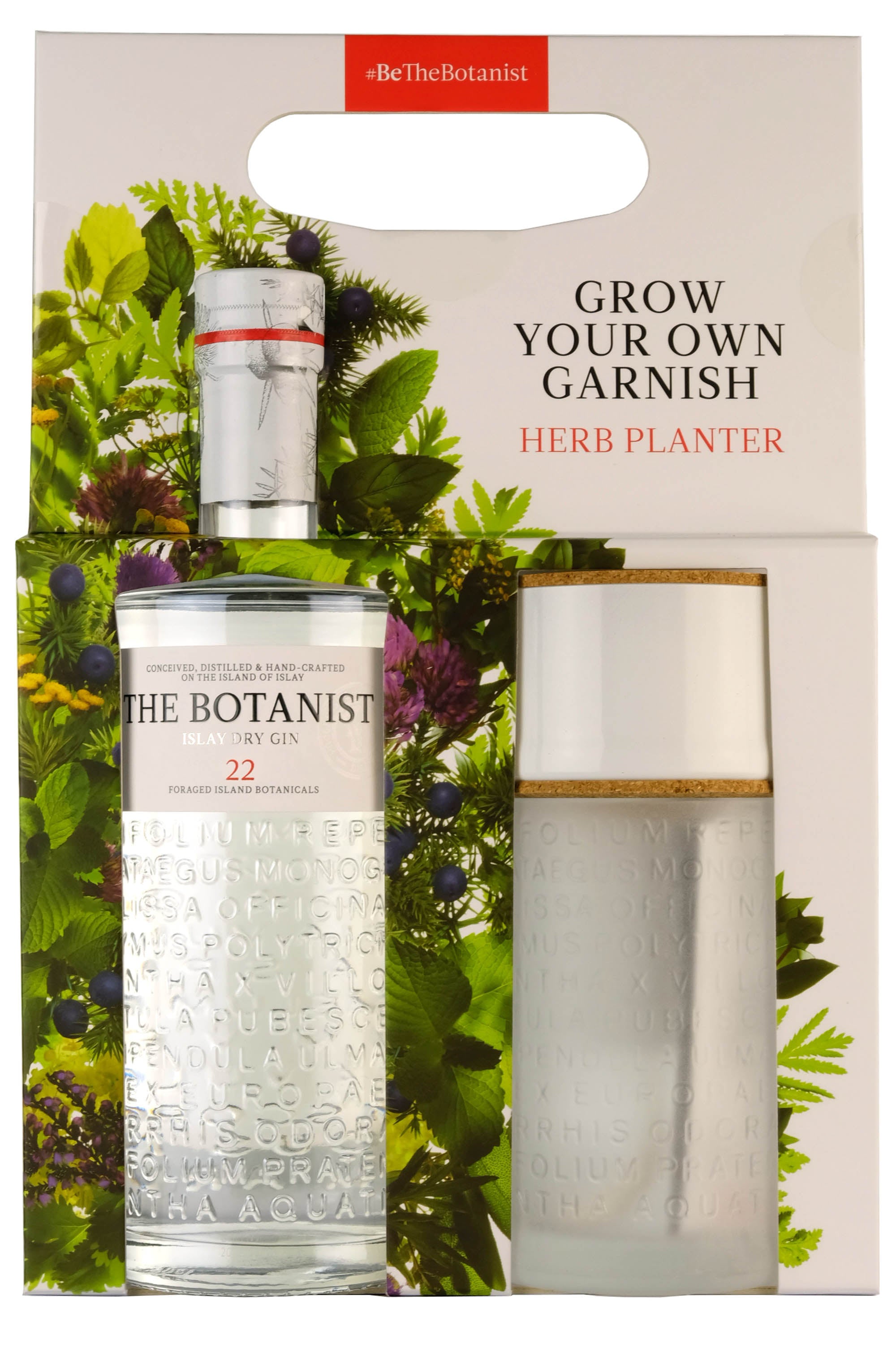 The Botanist Islay Dry Gin | Grow Your Own Garnish Herb Planter Gift Set