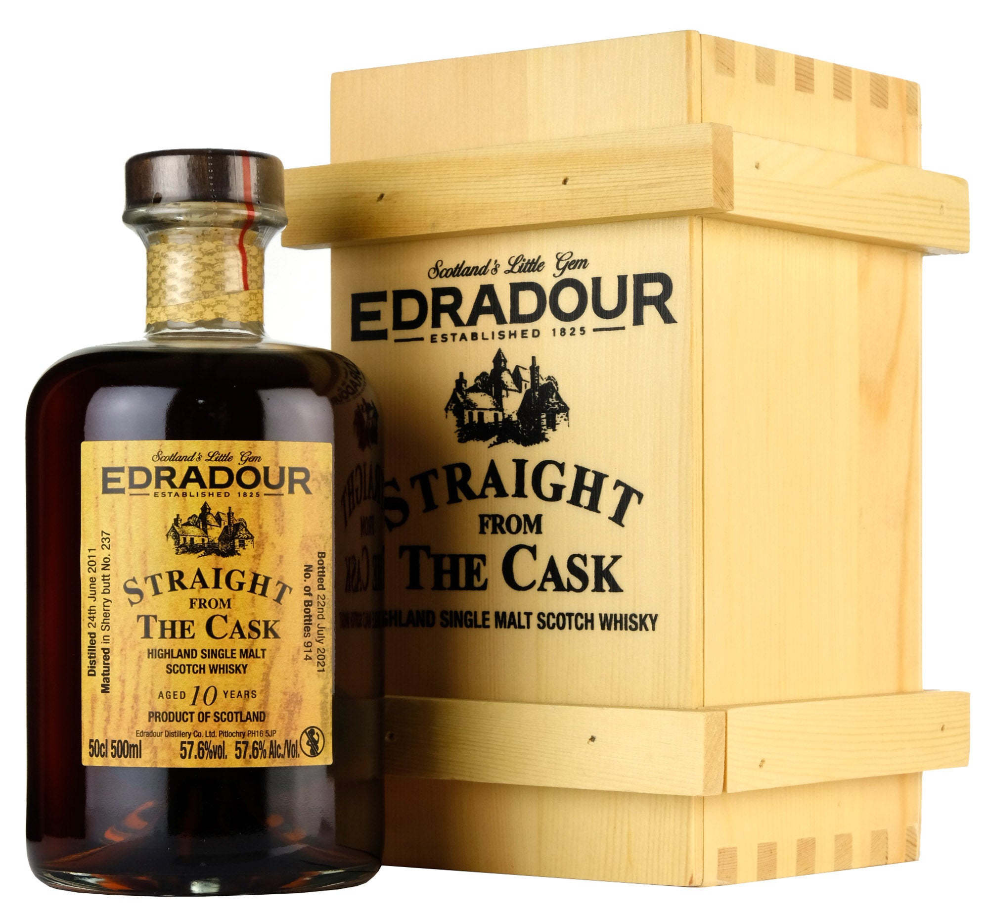 Edradour 2011-2021 | 10 Year Old Straight From The Cask 237