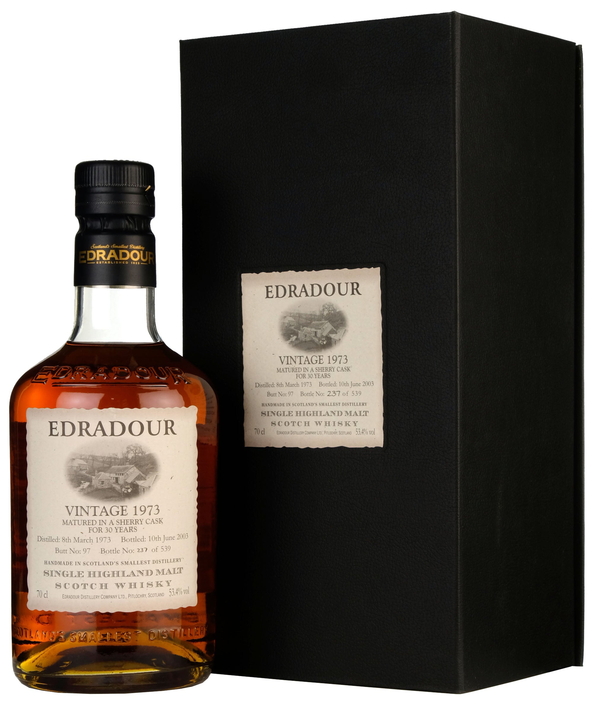 Edradour 1973-2003 | 30 Year Old Single Cask 97