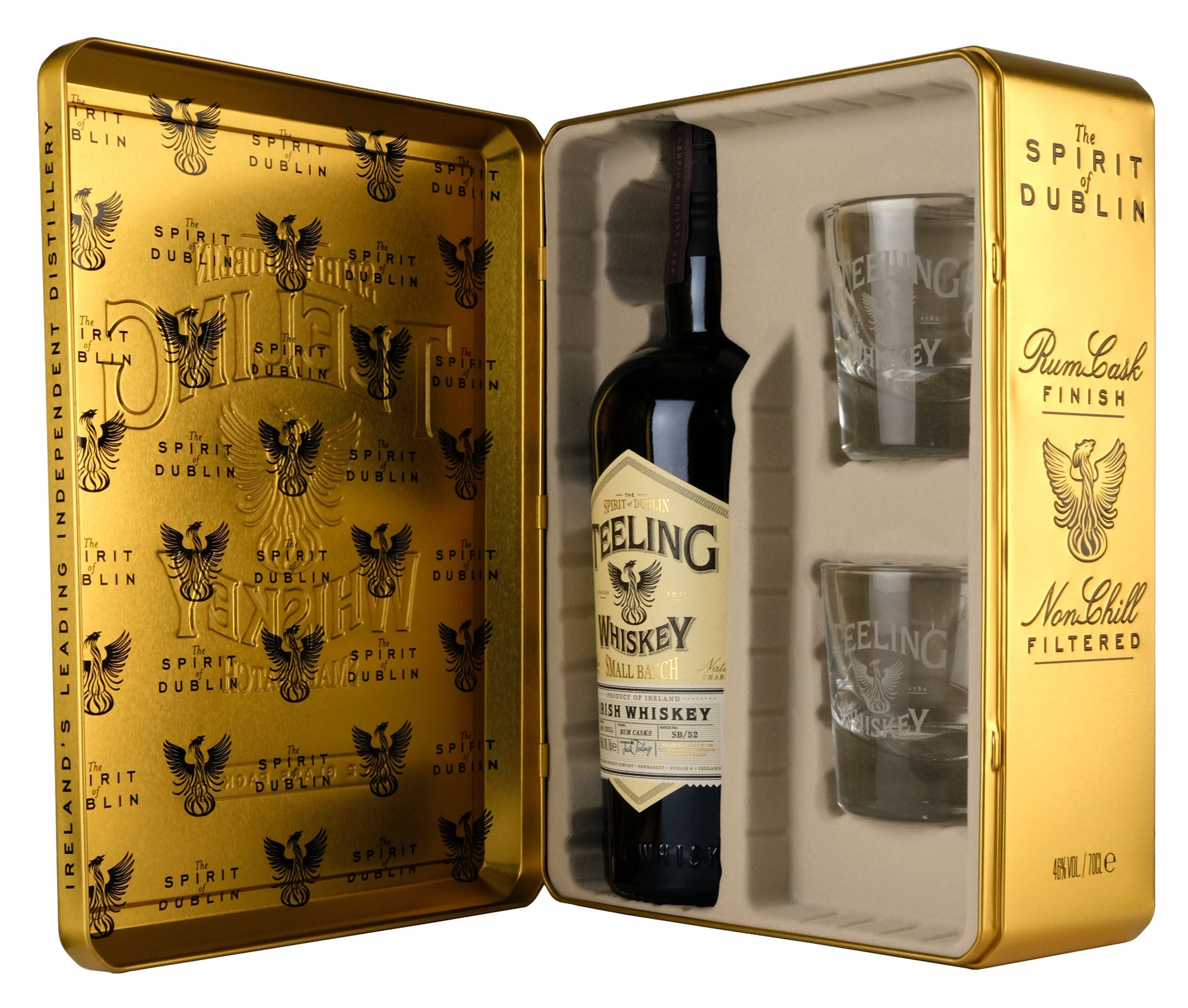 Teeling Small Batch Gold Glass Pack