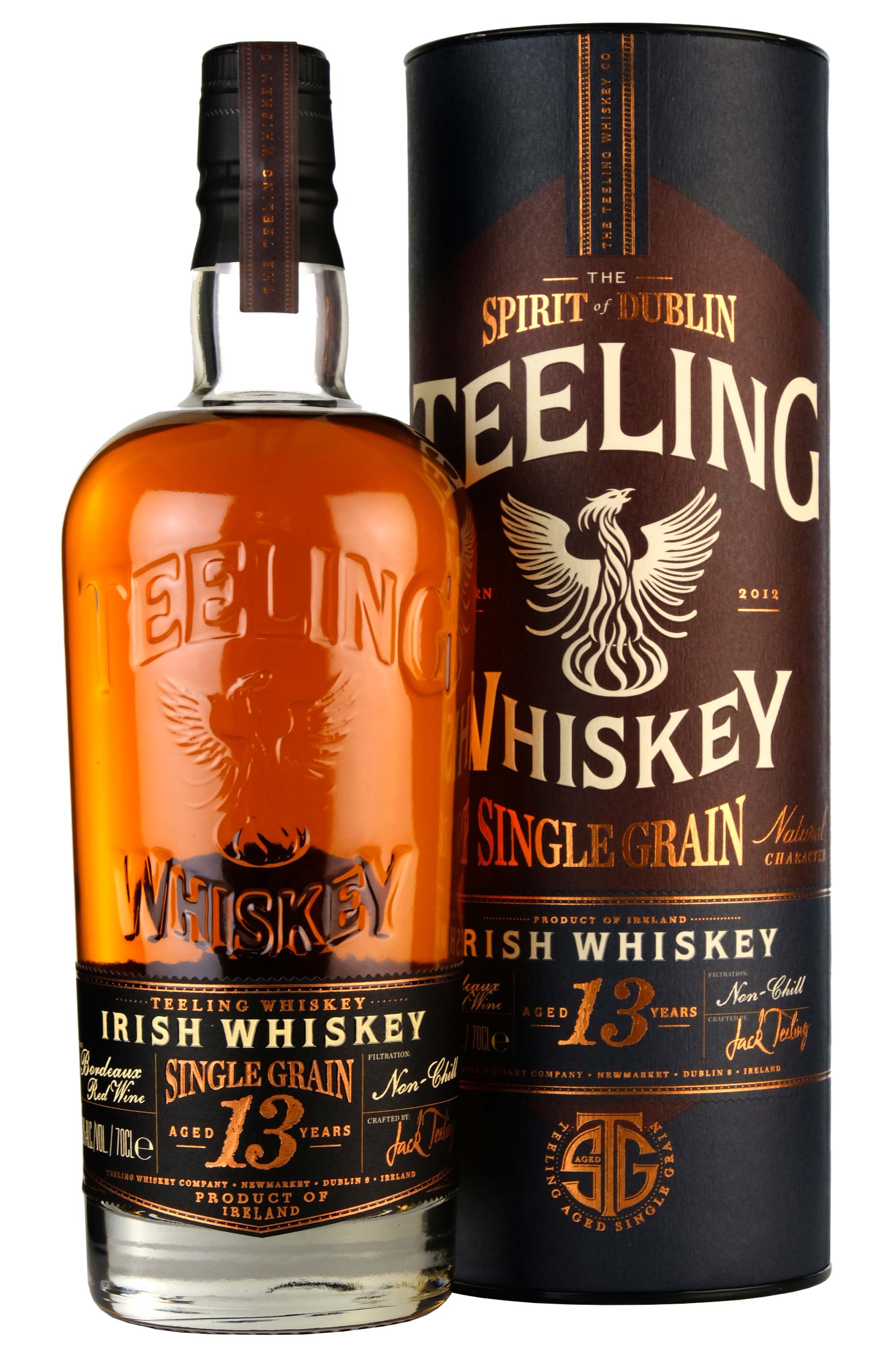 Teeling 13 Year Old Single Grain Irish Whiskey | Bordeaux Red Wine