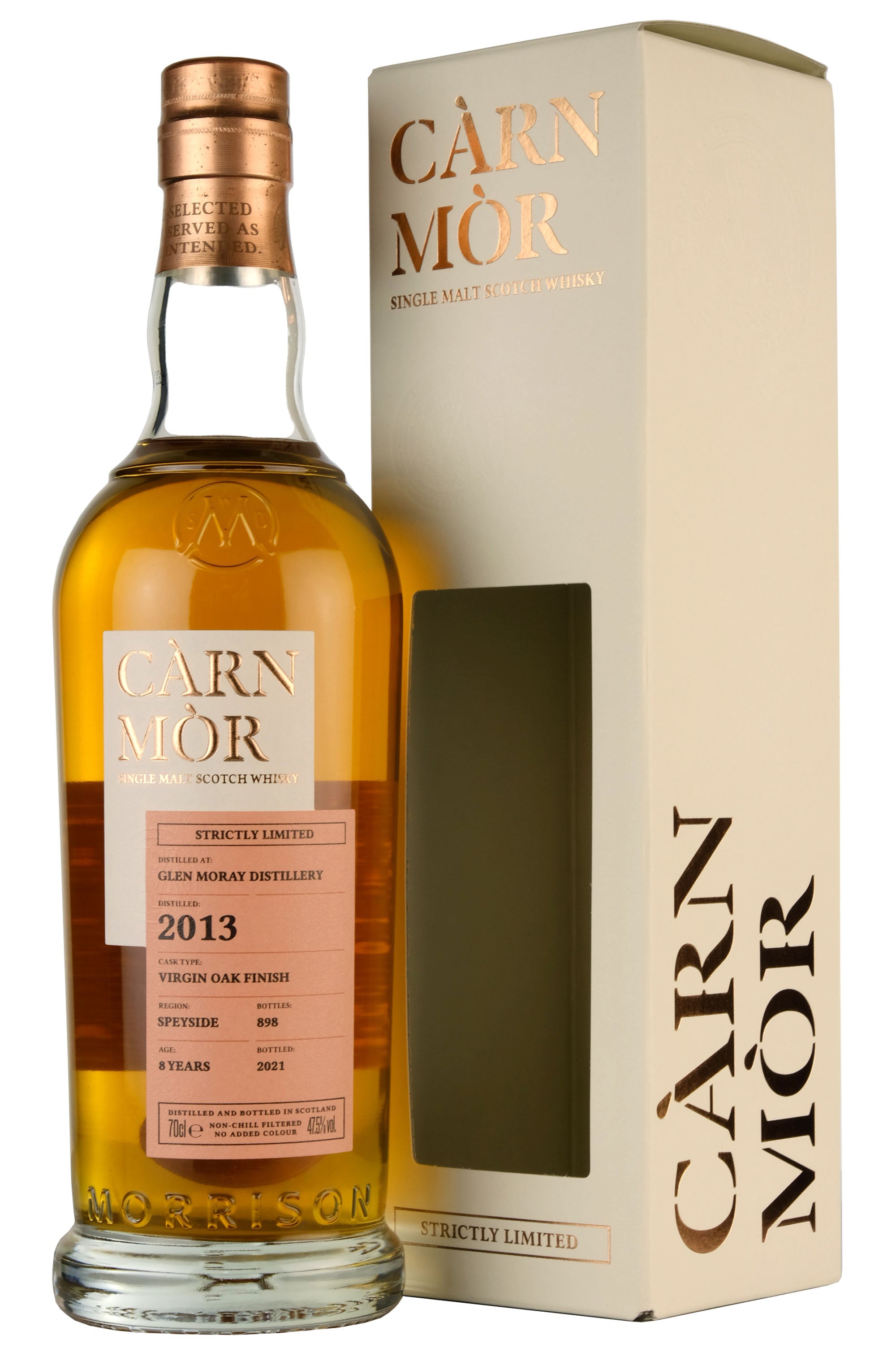 Glen Moray 2013-2021 | 8 Year Old | Carn Mor Strictly Limited