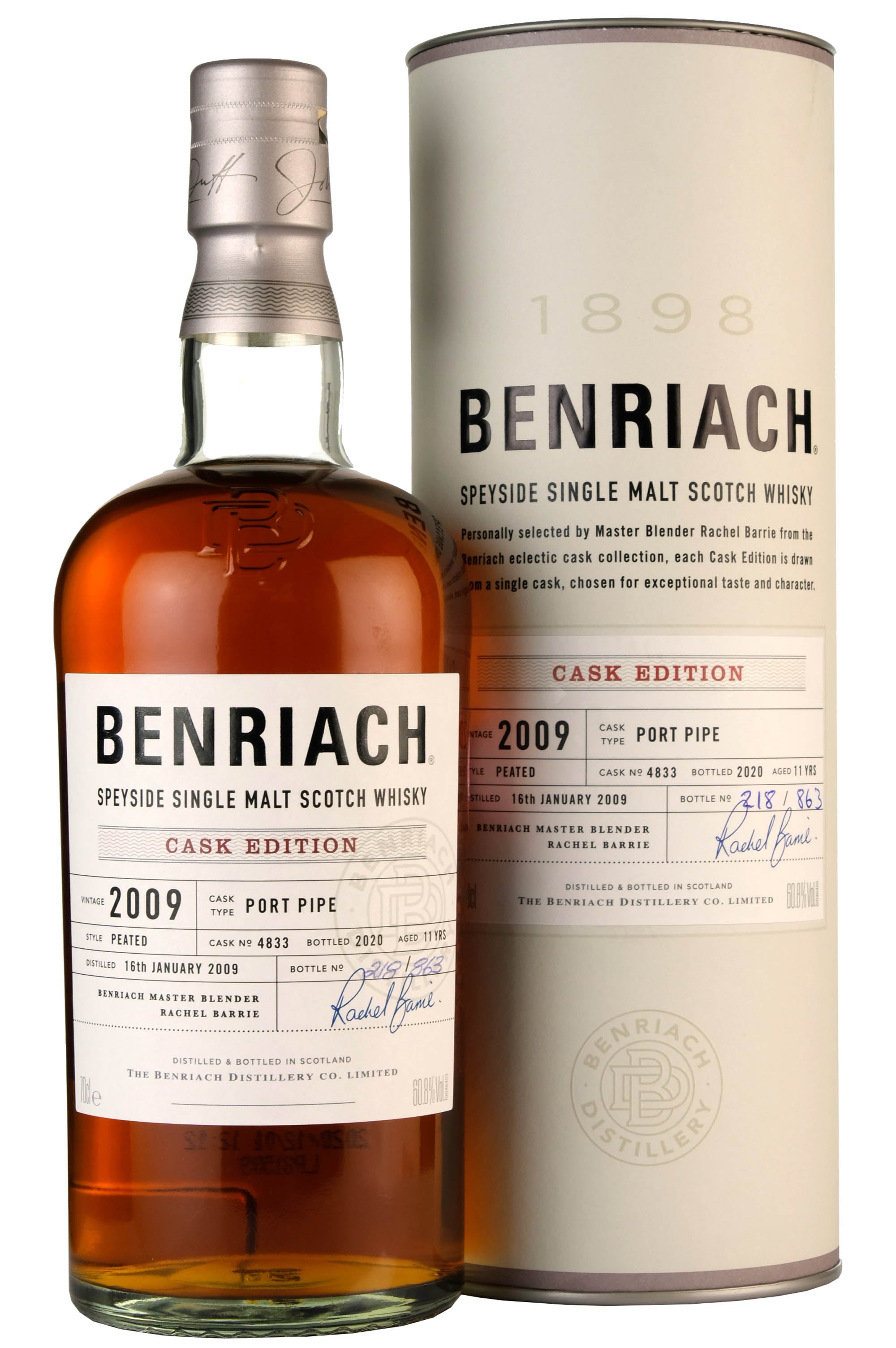 Benriach 2009-2020 | 11 Year Old Cask 4833 | Batch 17