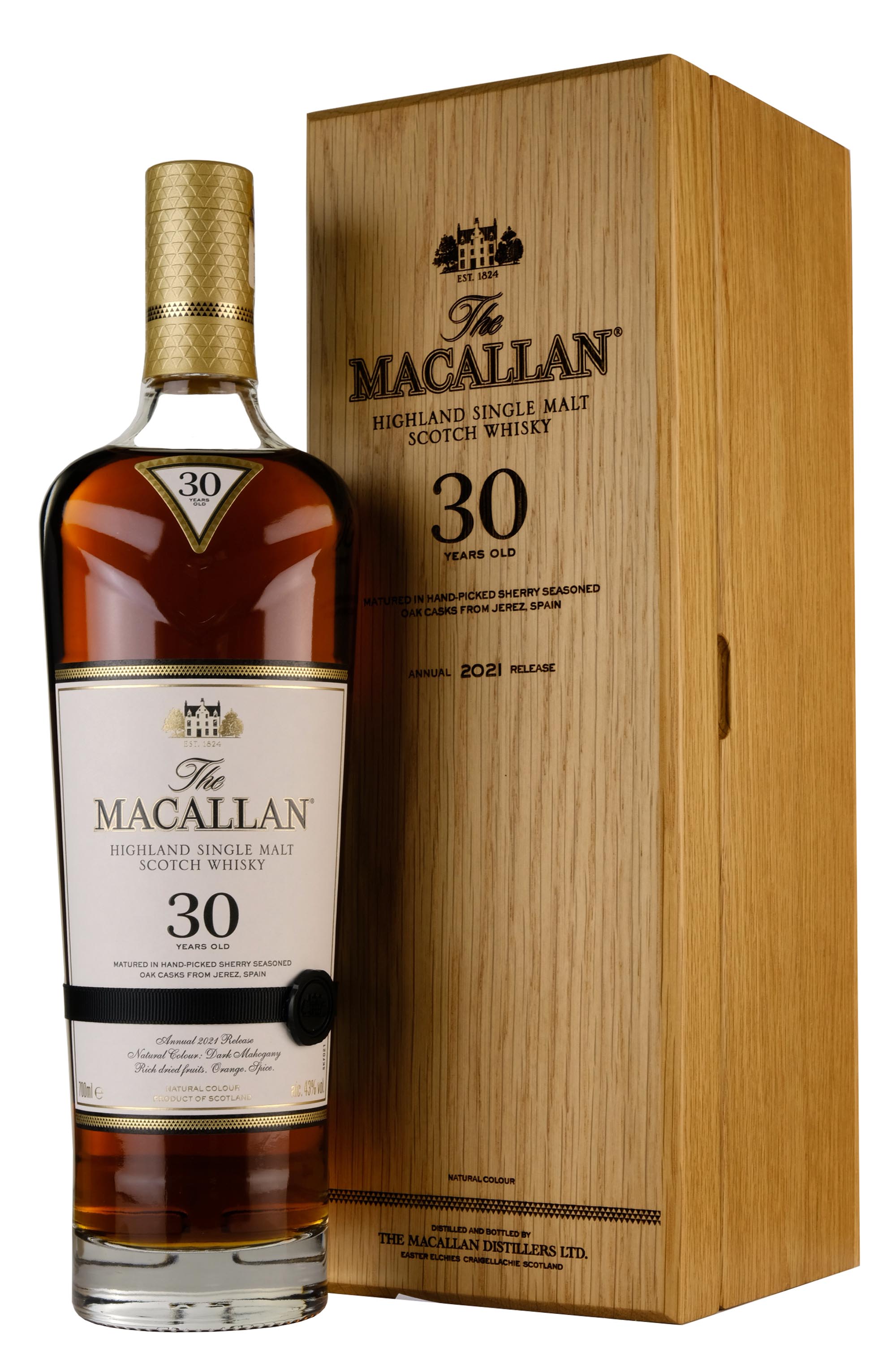 Macallan 30 Year Old Sherry Oak | 2021 Release