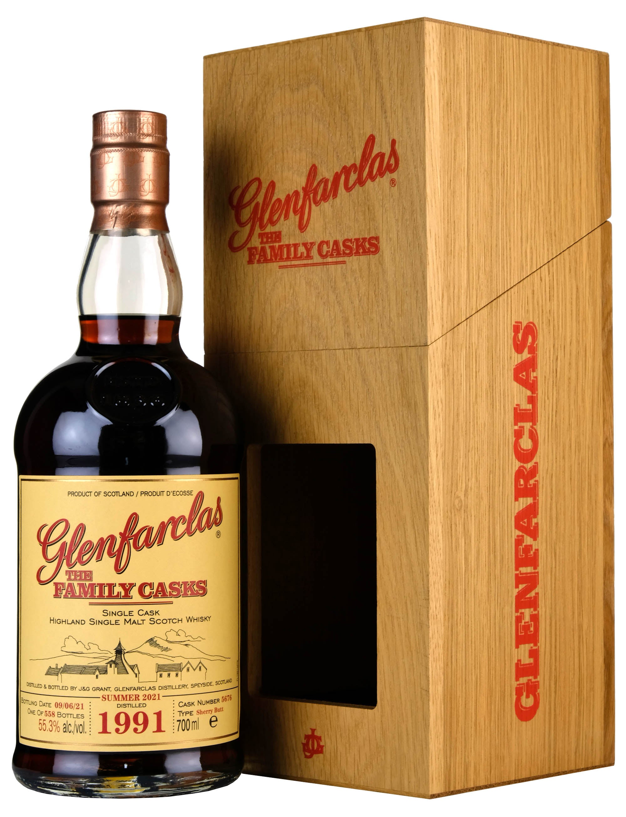 Glenfarclas 1991-2021 | 29 Year Old The Family Cask 5676