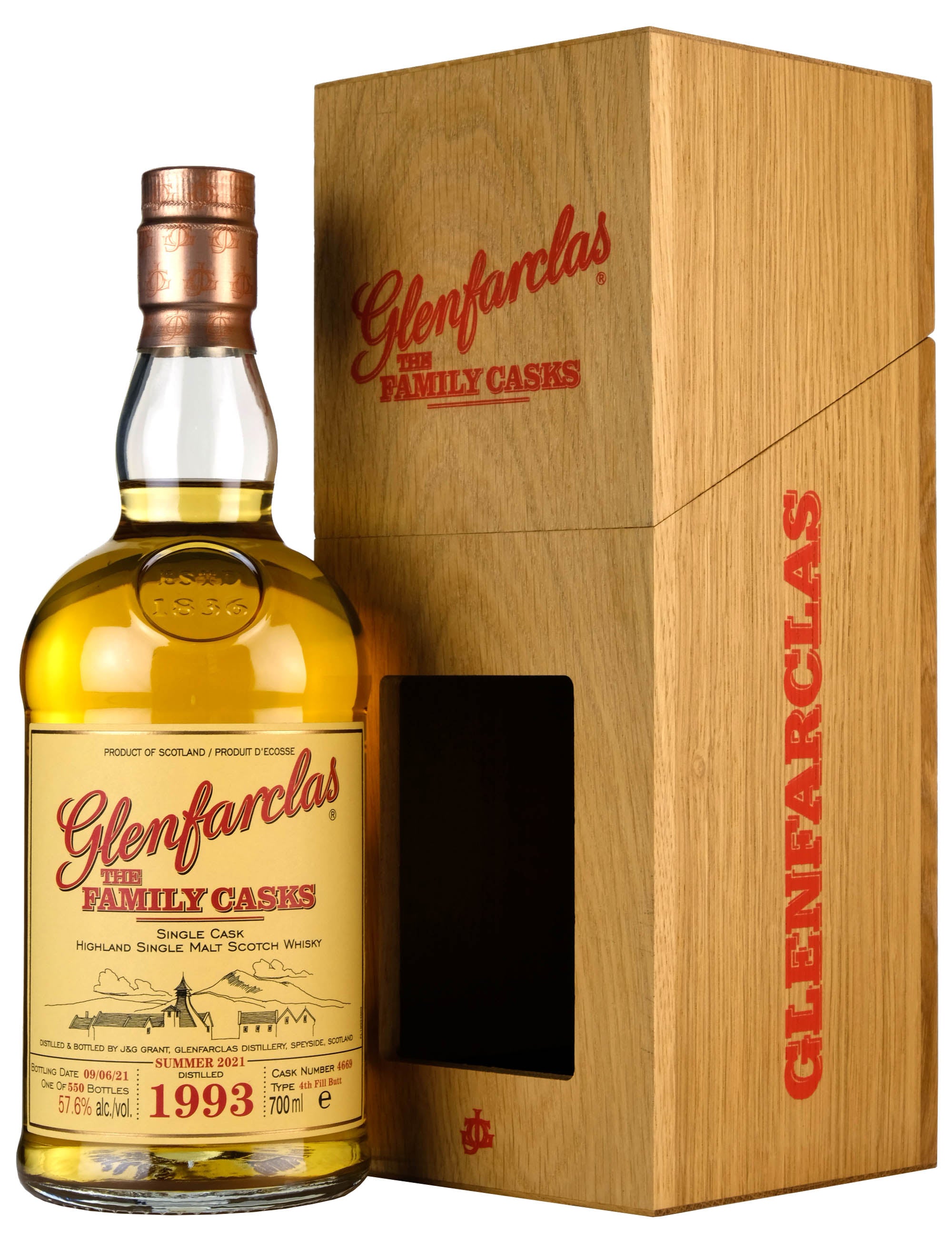 Glenfarclas 1993-2021 | 27 Year Old The Family Cask 4669