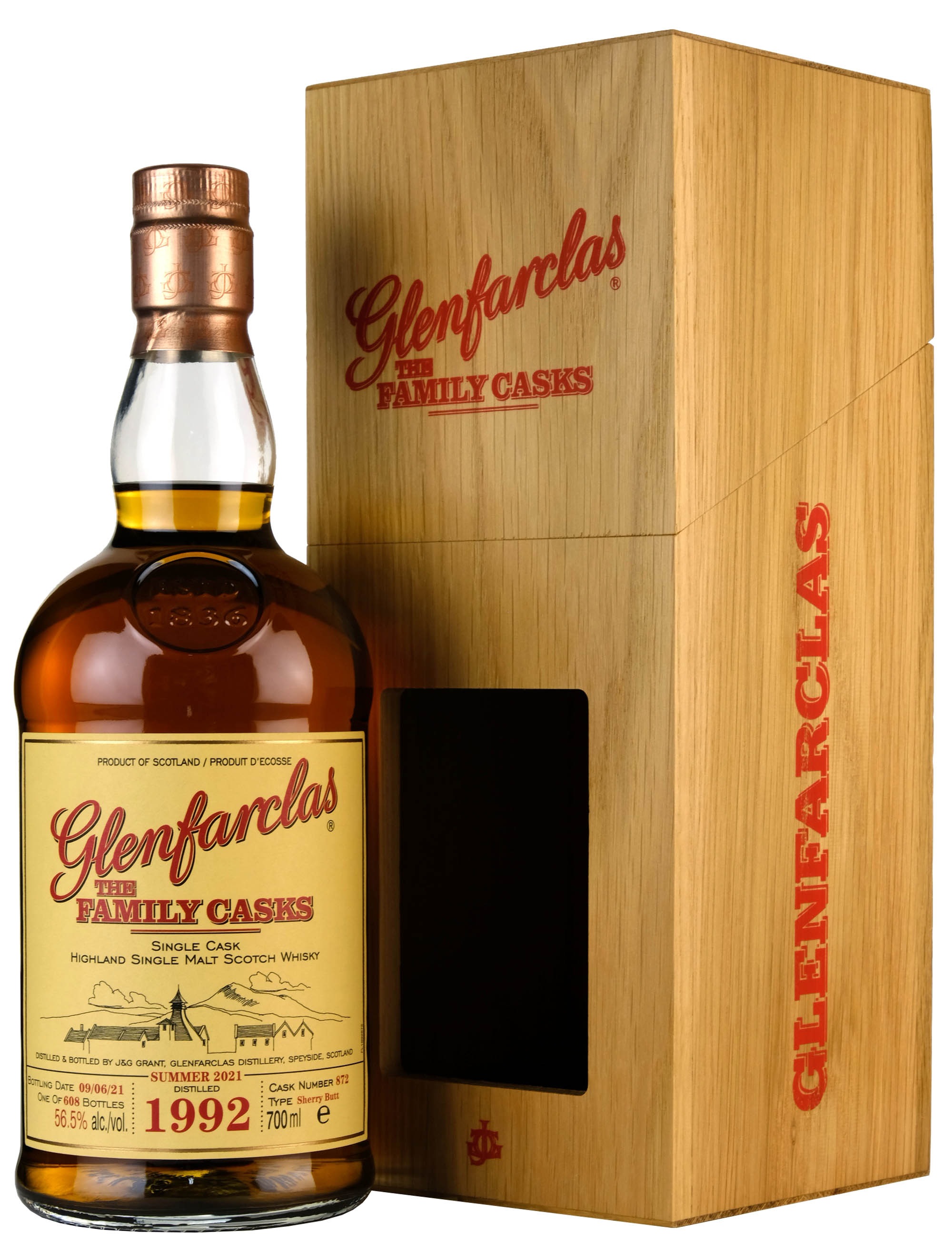 Glenfarclas 1992-2021 | 28 Year Old The Family Cask 872