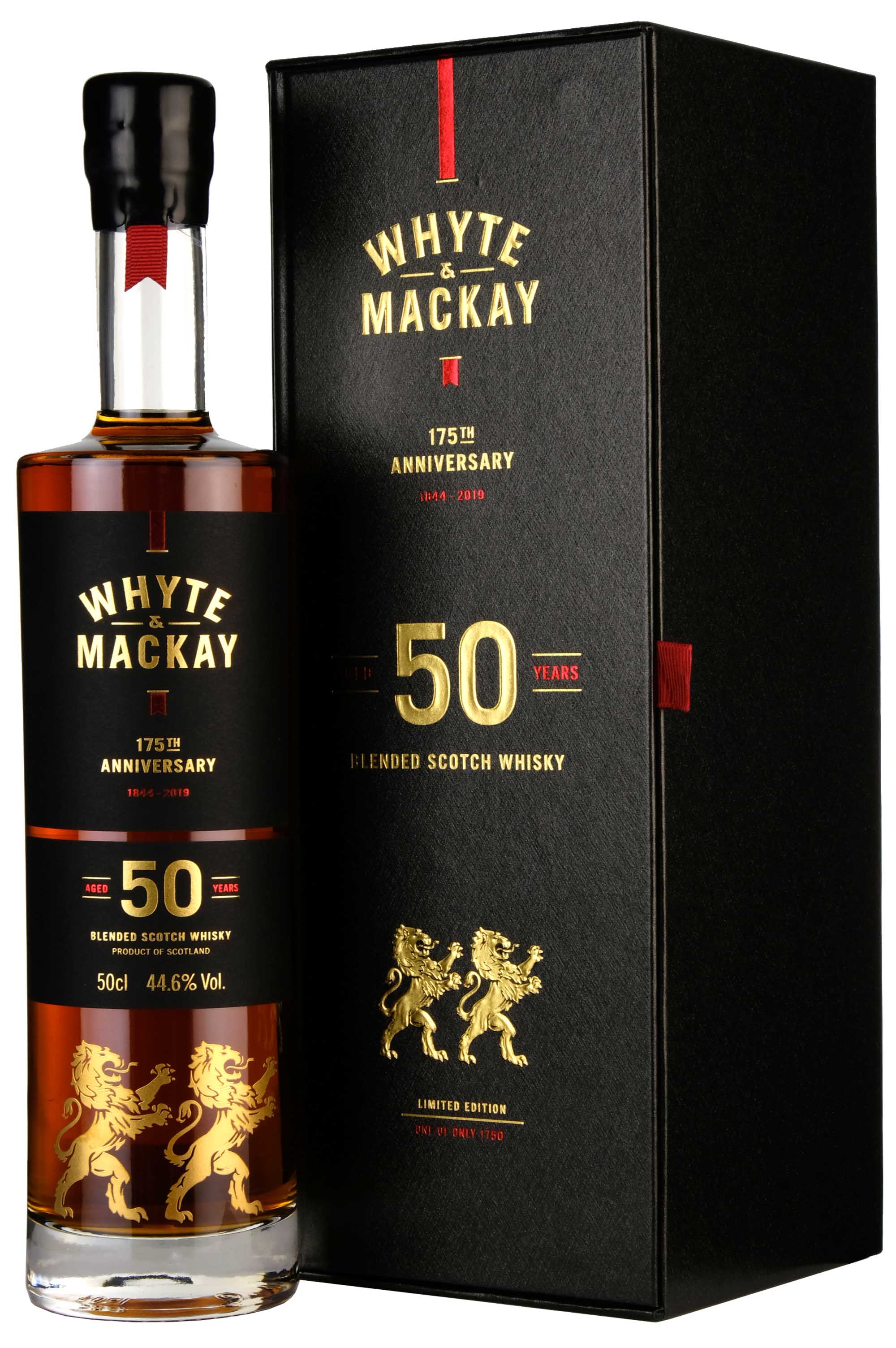 Whyte & Mackay 50 Year Old 175th Anniversary 1844-2019