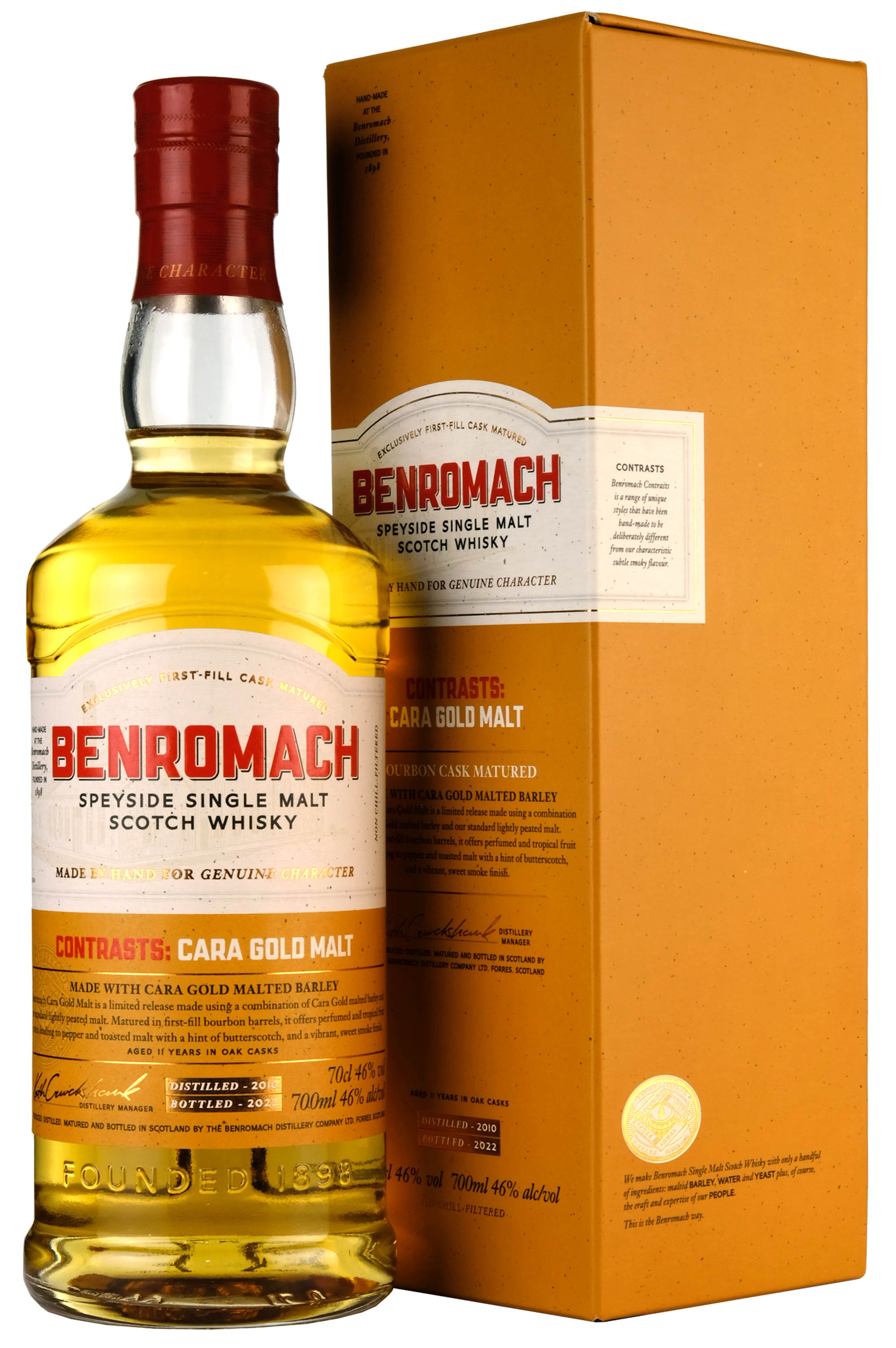 Benromach 2010-2022 Contrasts Cara Gold Malt