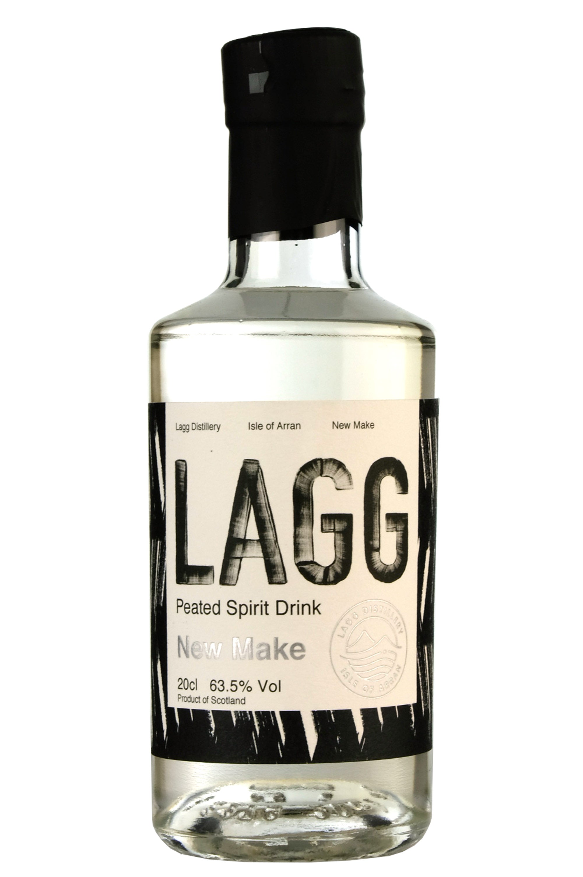 Lagg New Make Peated Spirit | 20cl Bottle