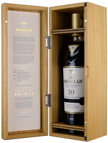 Macallan 30 Year Old Sherry Oak 2019 Release