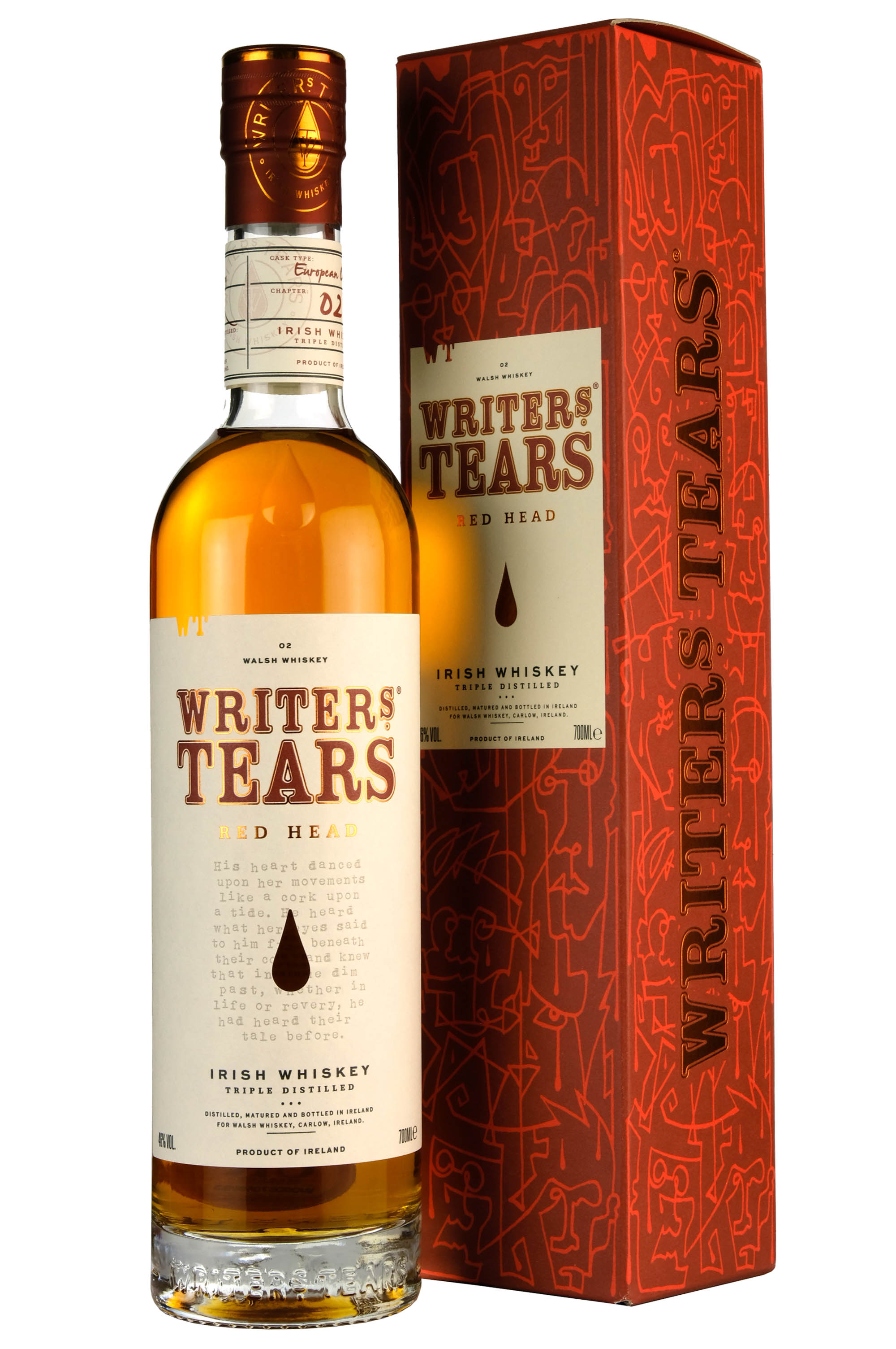 Writers' Tears Red Head Irish Whiskey
