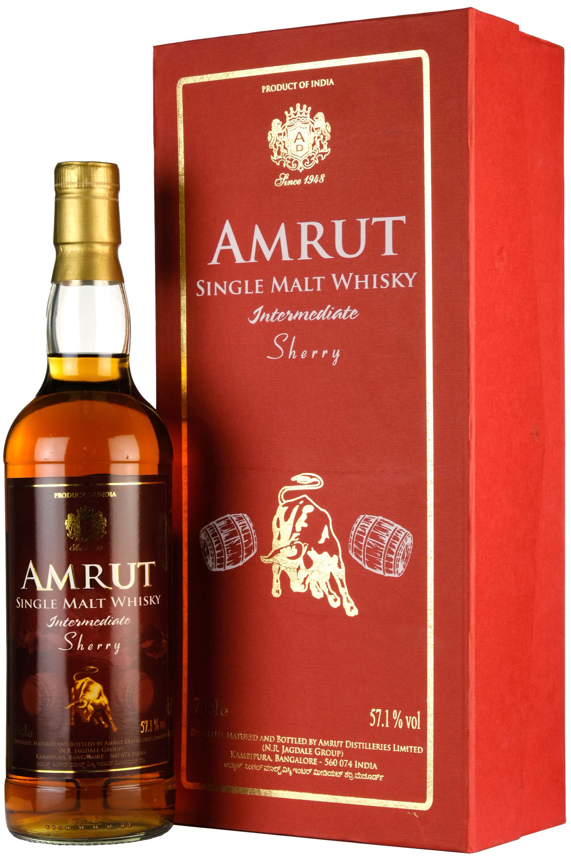 Amrut Intermediate Sherry Batch 4 | Bottled 2011