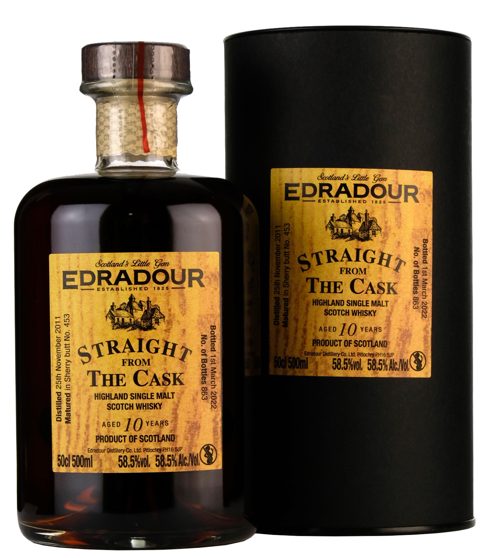 Edradour 2011-2022 | 10 Year Old Straight From The Cask 453