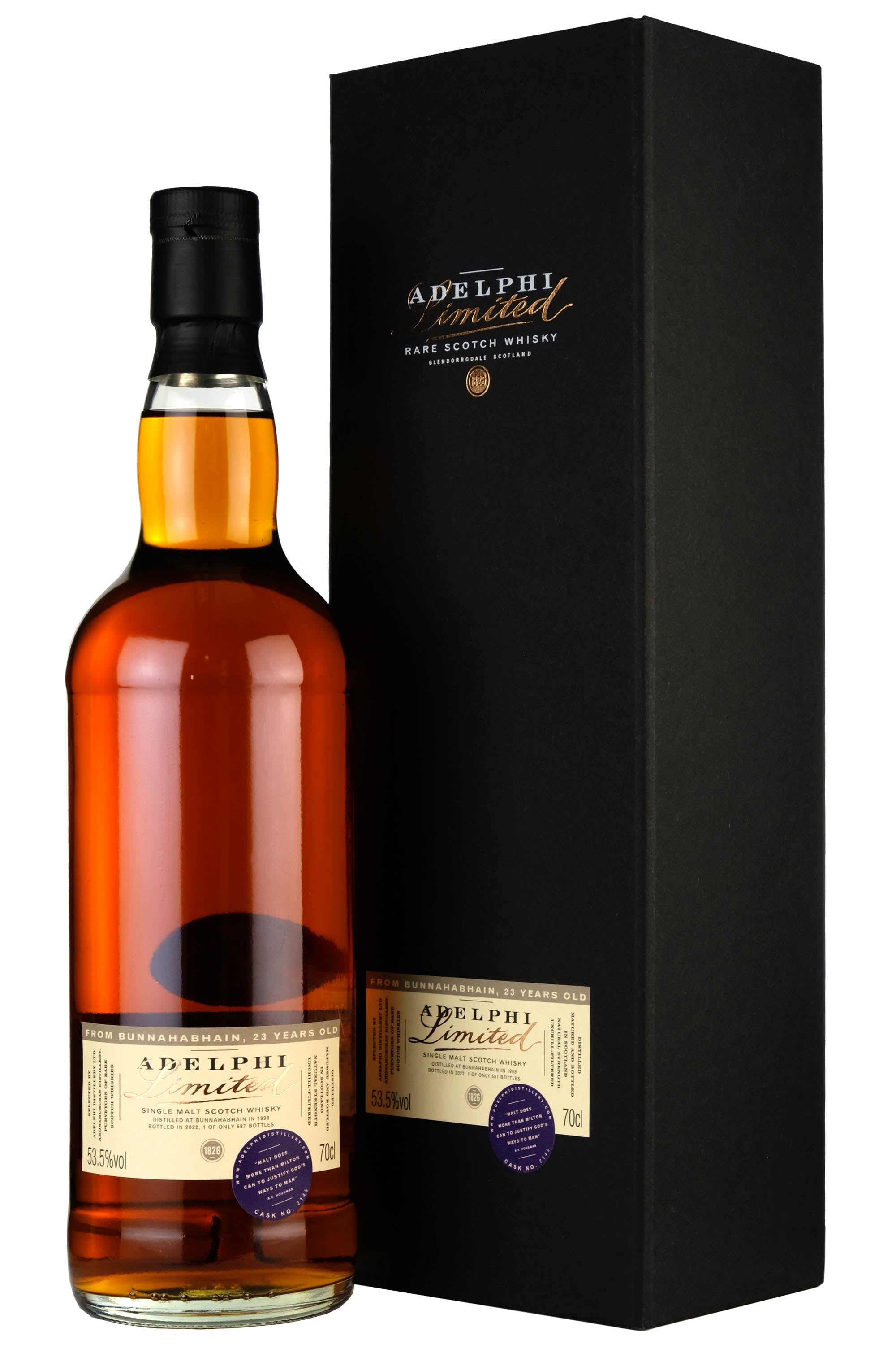 Bunnahabhain 1998-2022 | 23 Year Old Adelphi Limited | Cask 2145