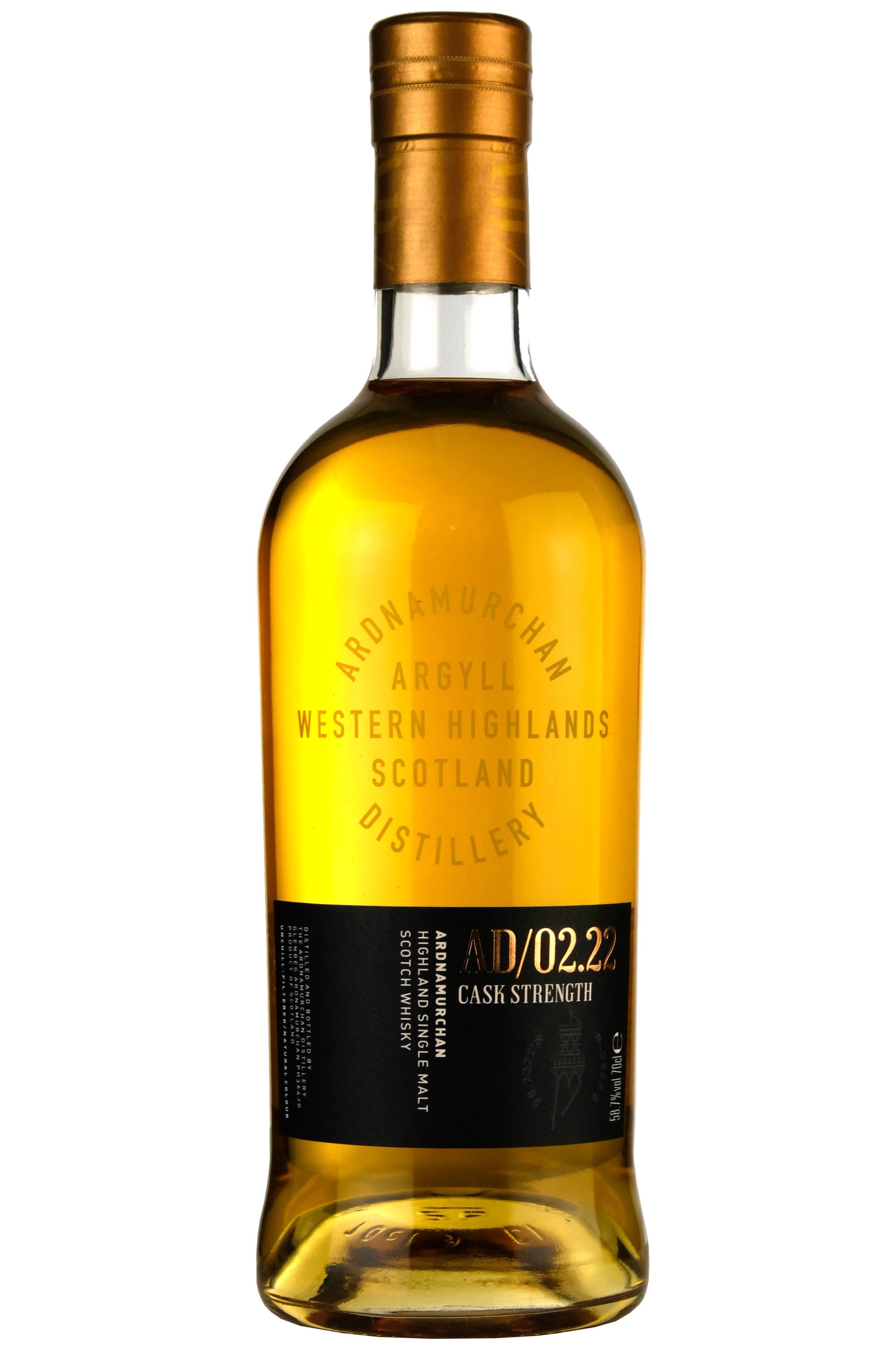 Ardnamurchan AD/02.22 Cask Strength Bottled 2022