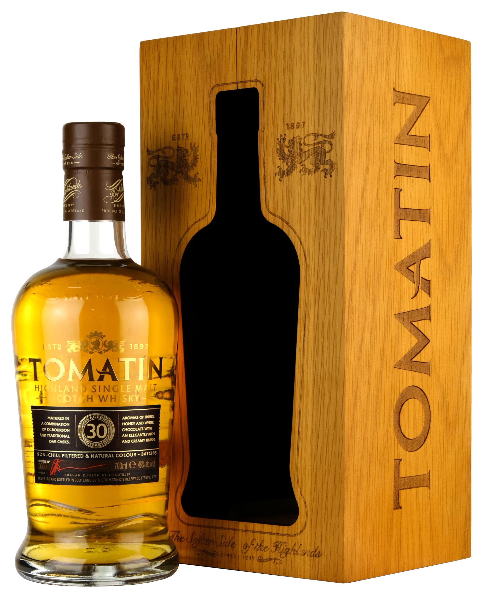 Tomatin 30 Year Old Batch 5 Bottled 2022