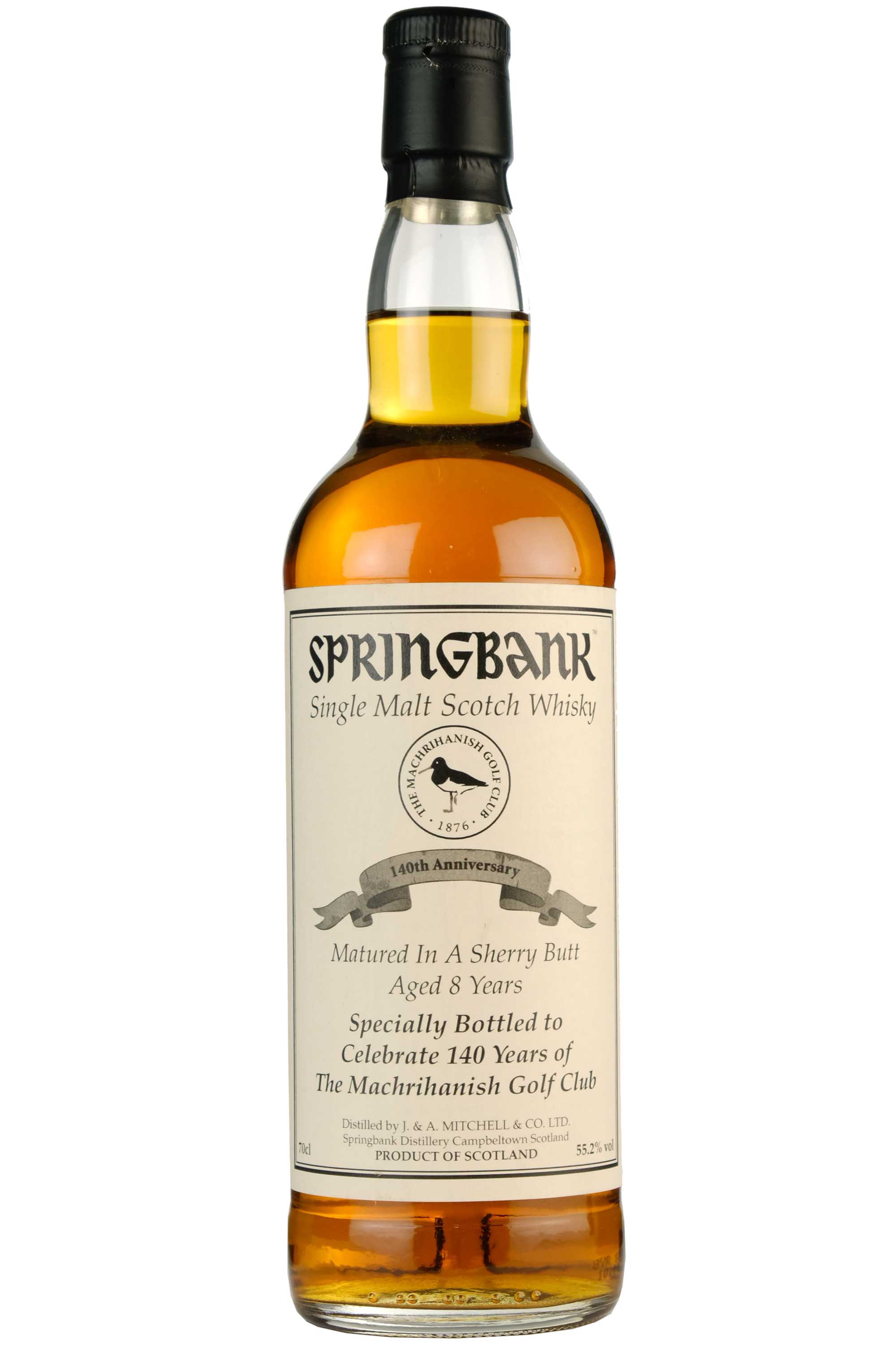 Springbank 8 Year Old | Private Bottling For Machrihanish Golf Club 2016