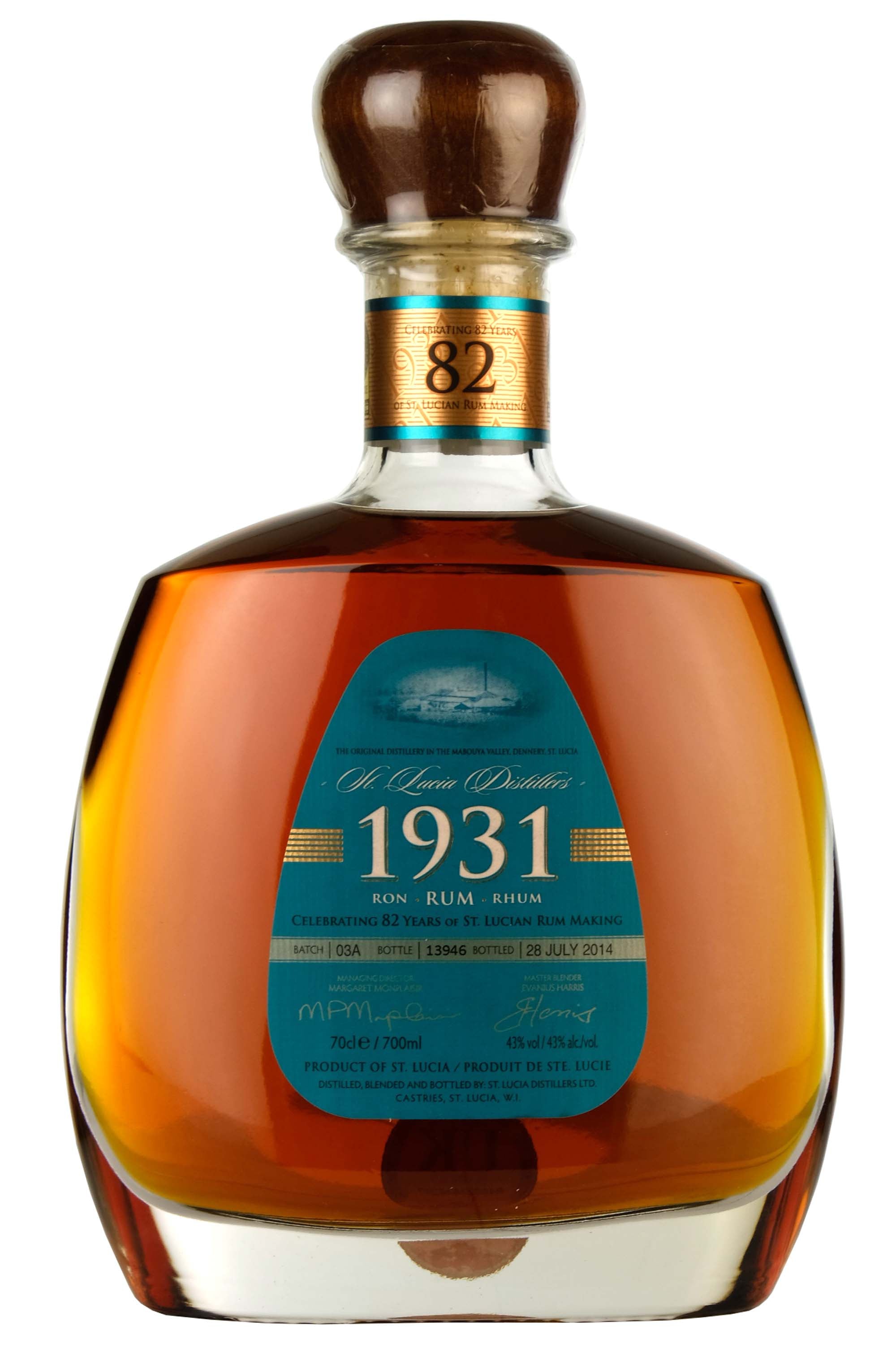 St Lucia Distillers 1931 Rum | 3rd Edition