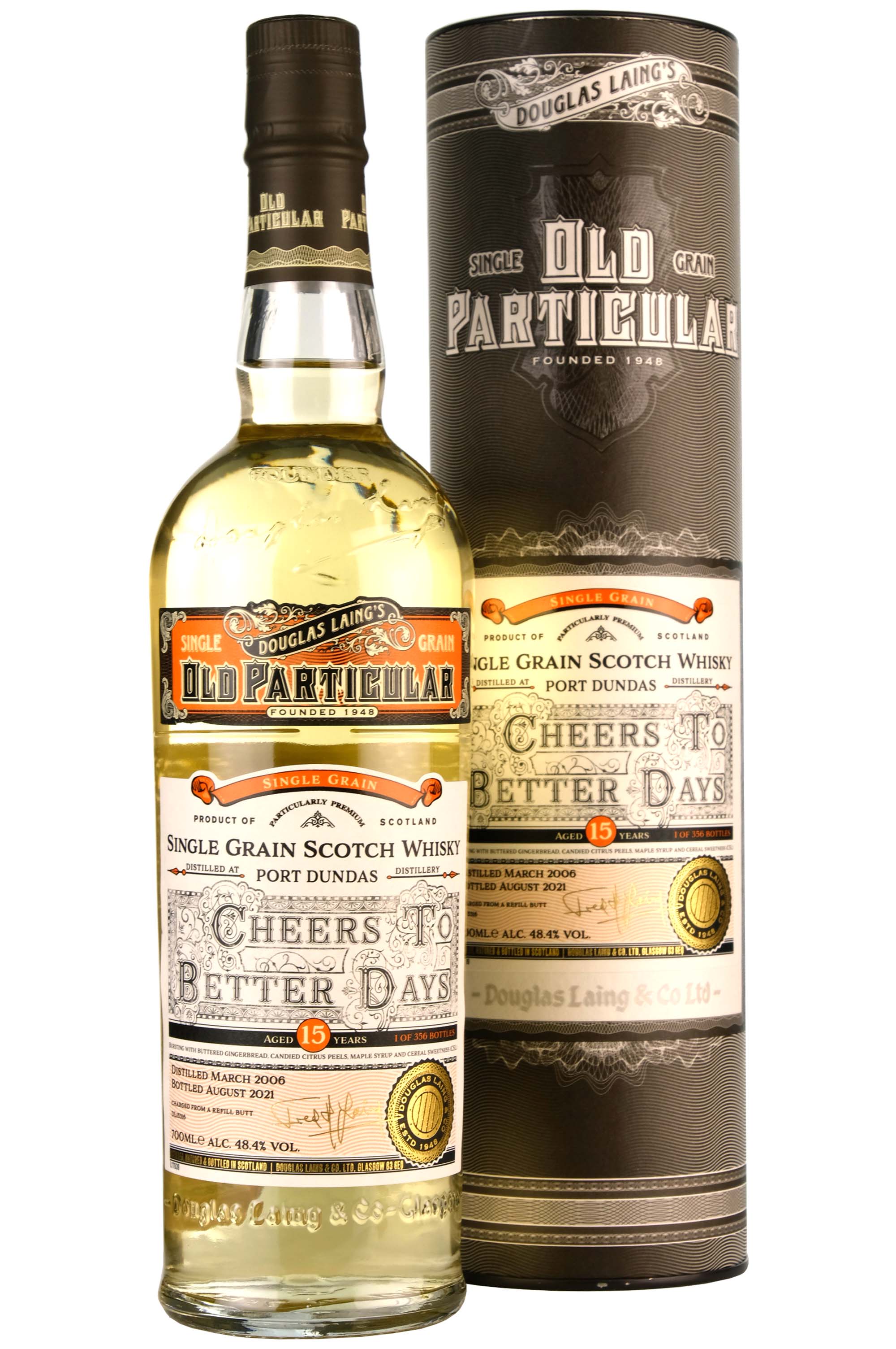 Port Dundas 2006-2021 | 15 Year Old | Old Particular Cheers To Better Days