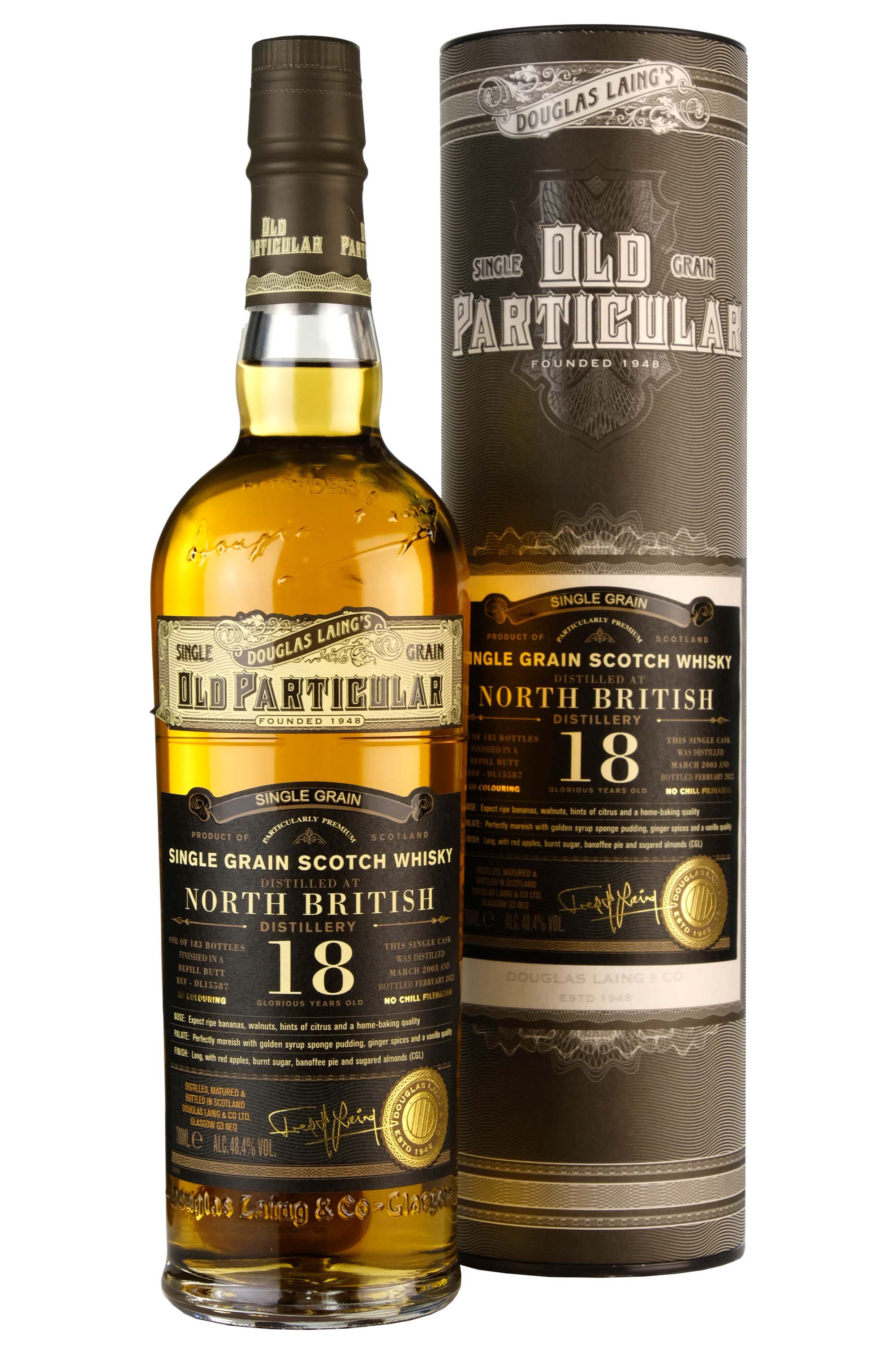 North British 2003-2022 | 18 Year Old | Old Particular | Single Cask DL15587