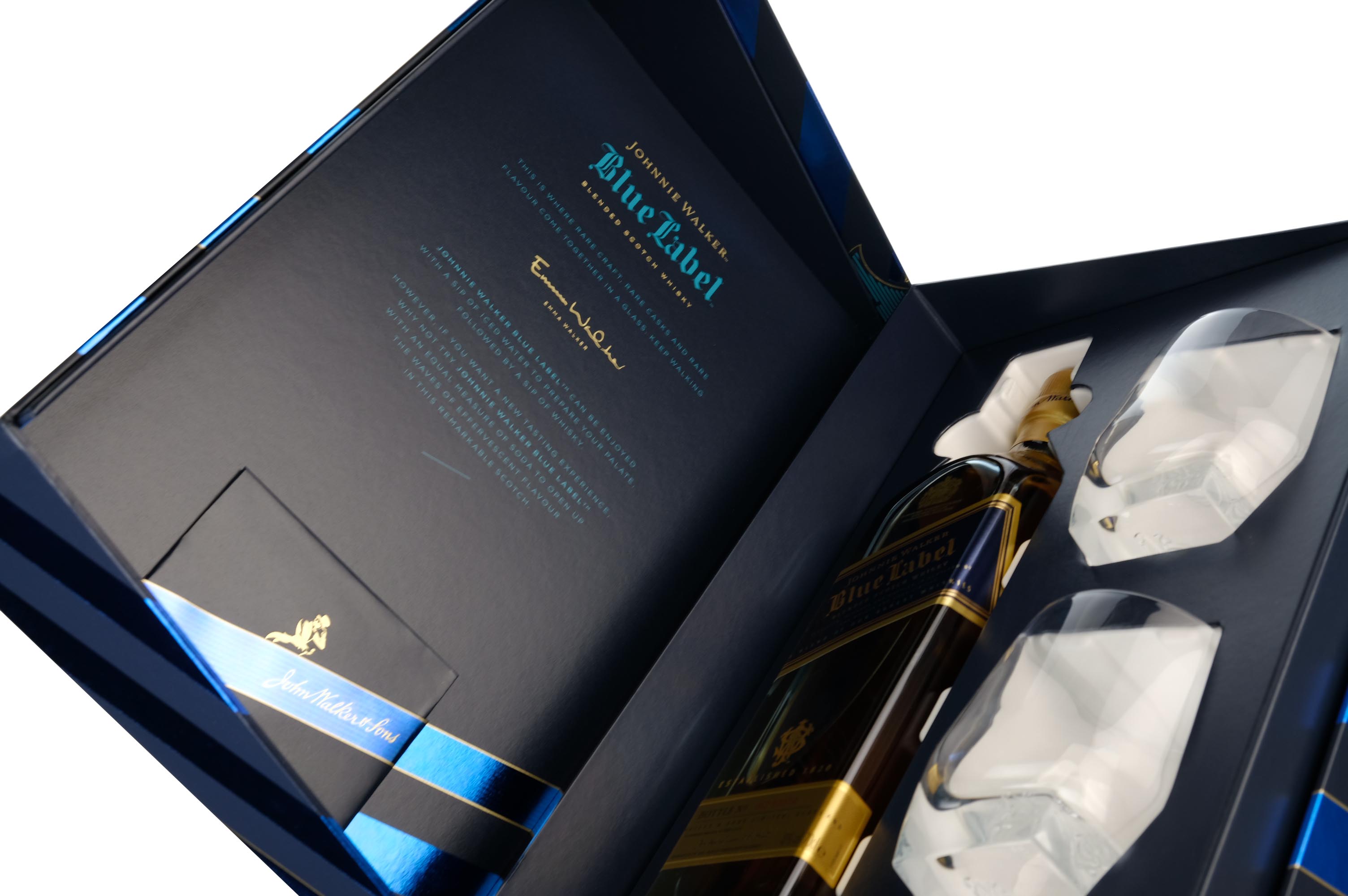 Johnnie Walker Blue Label | Gift Pack + 2 Glasses