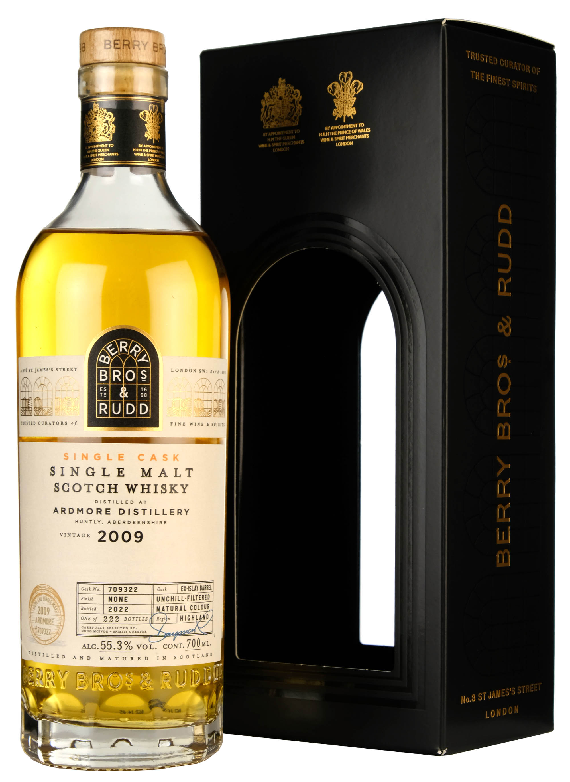Ardmore 2009-2022 | 13 Year Old Berry Bros & Rudd Single Cask 709322