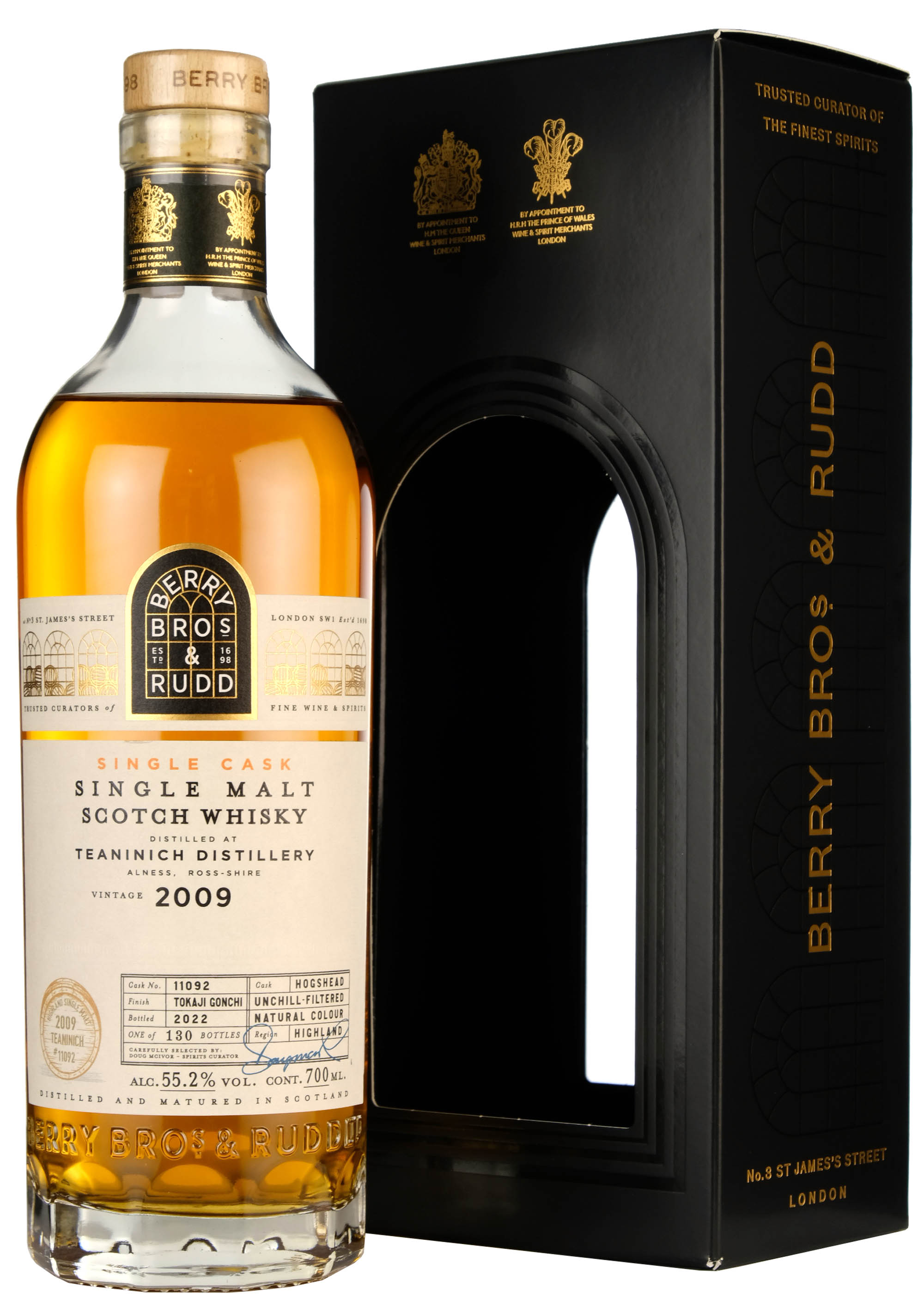 Teaninich 2009-2022 | 13 Year Old Berry Bros & Rudd Single Cask 11092 | Tokaji Finish