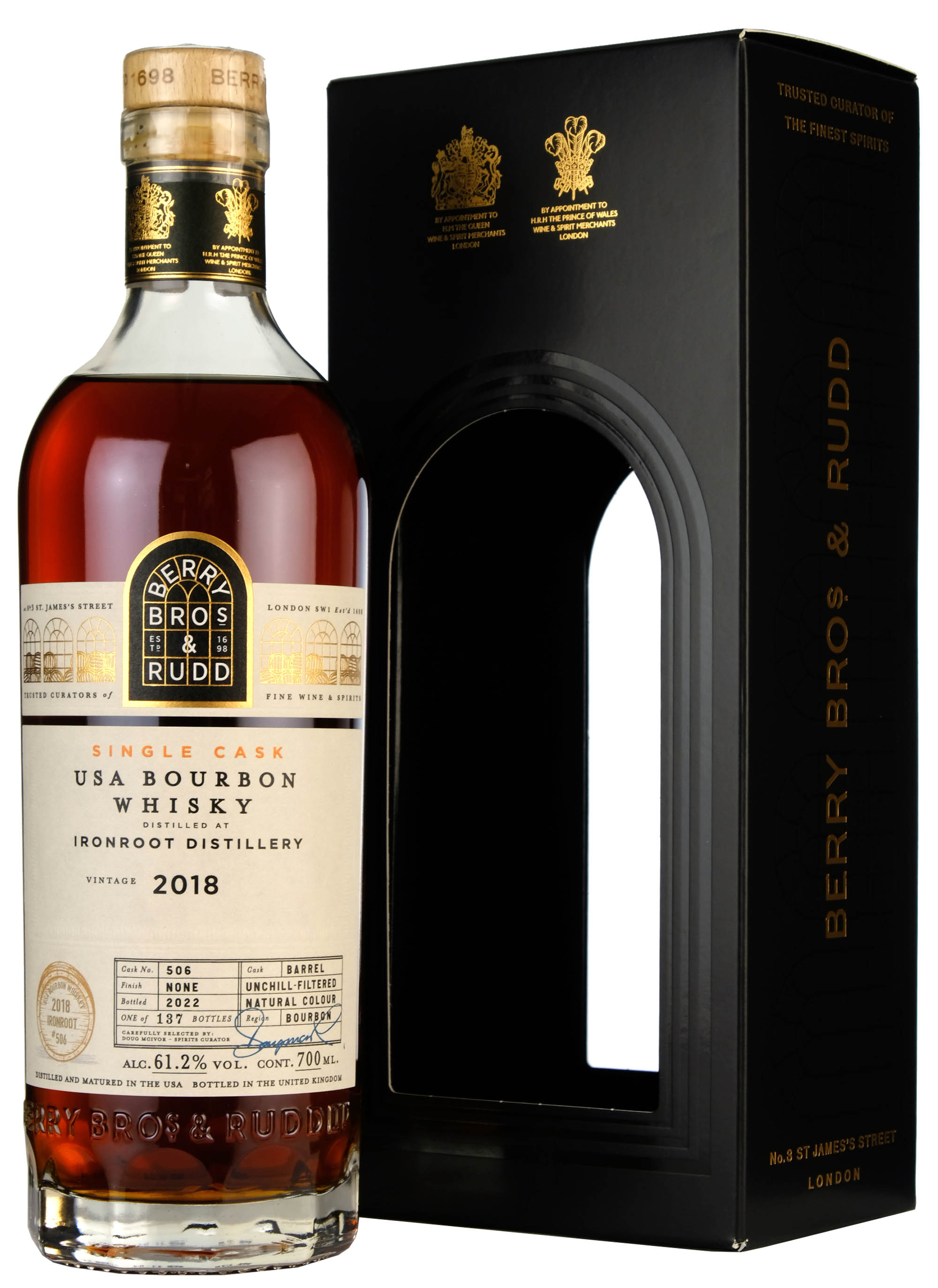 Ironroot 2018-2022 | 4 Year Old Berry Bros Cask Single Cask 506