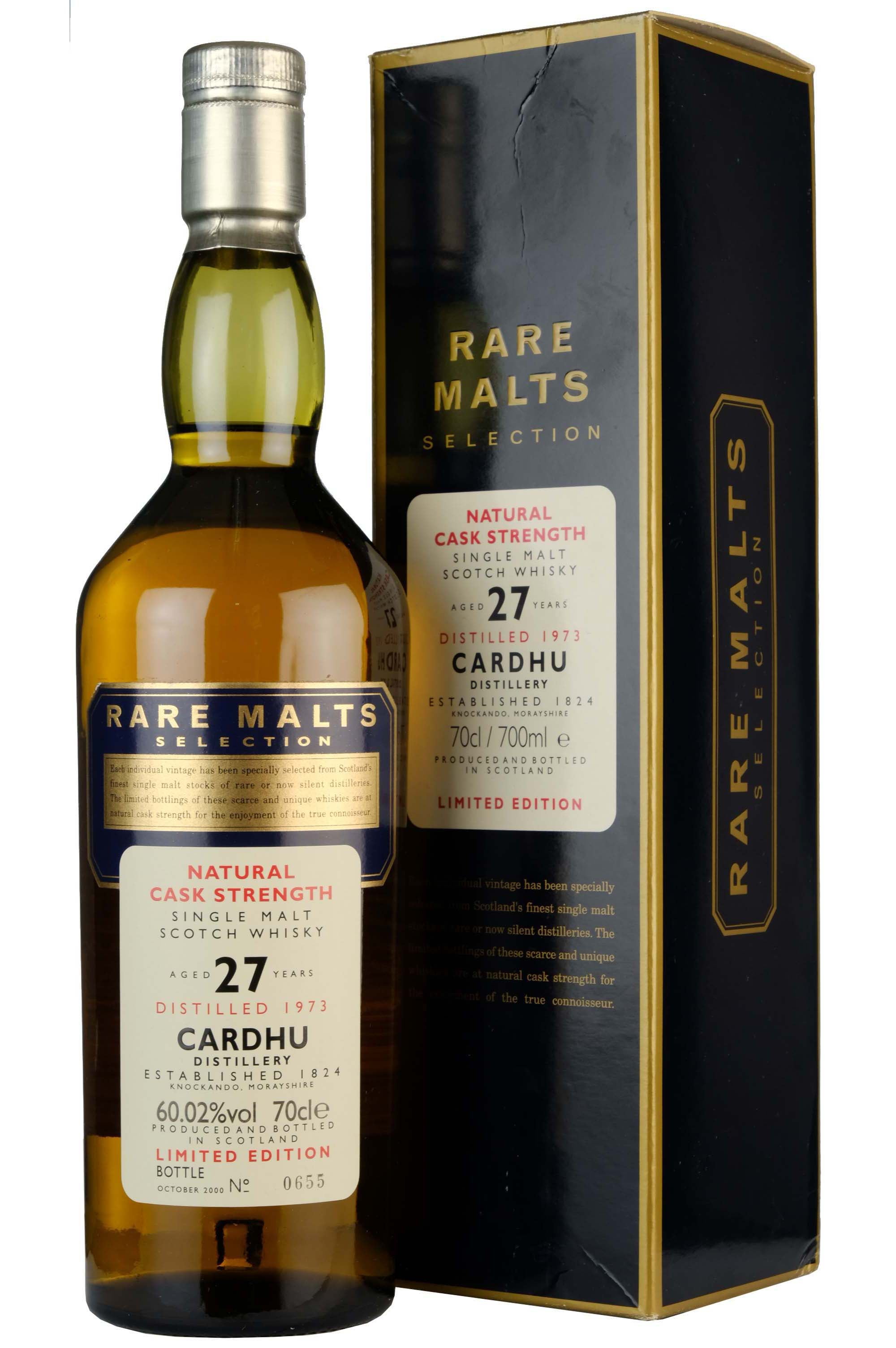 Cardhu 1973-2000 | 27 Year Old Rare Malts Selection