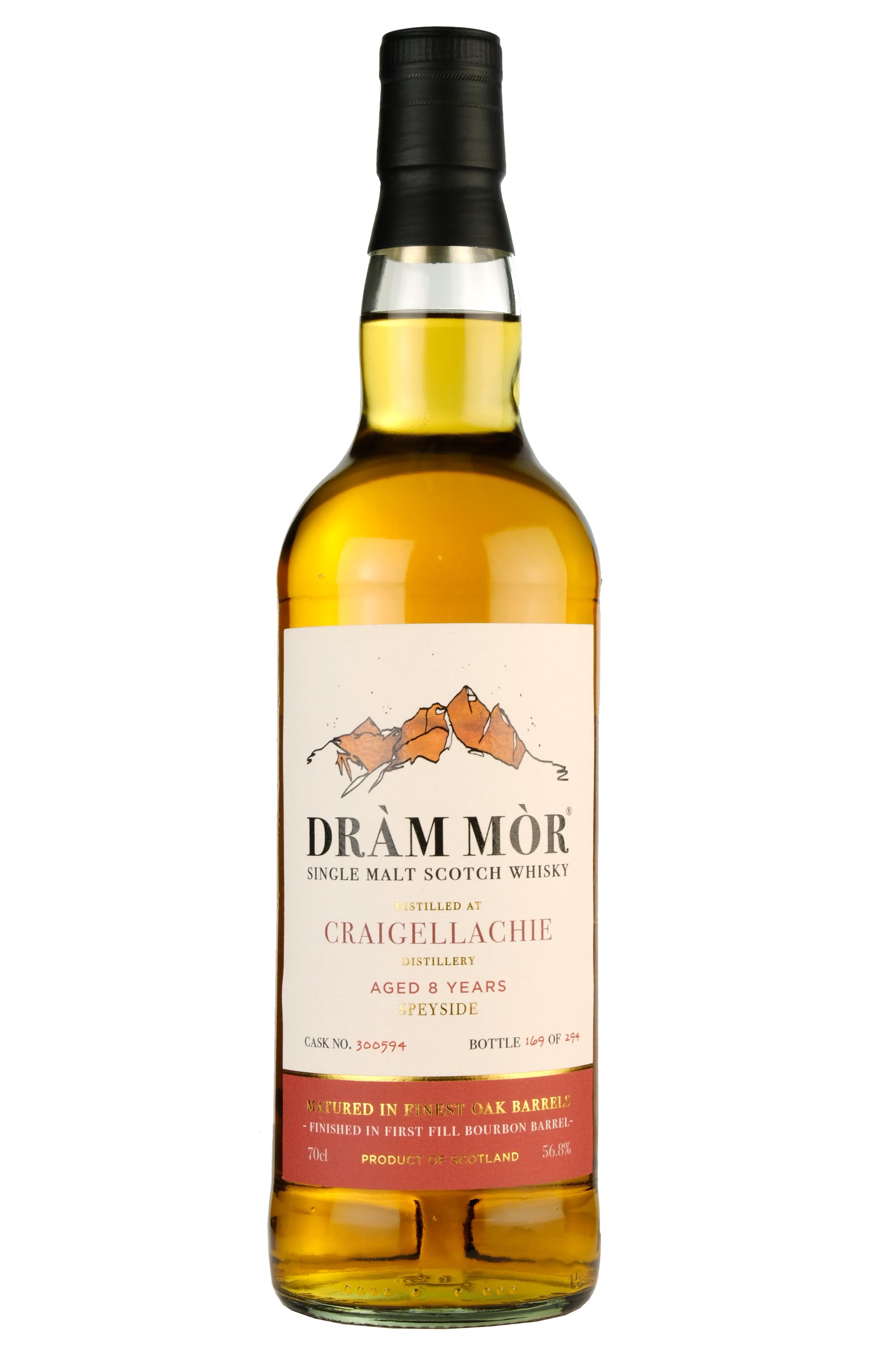 Craigellachie 2013-2022 | 8 Year Old Dram Mor Single Cask 300594