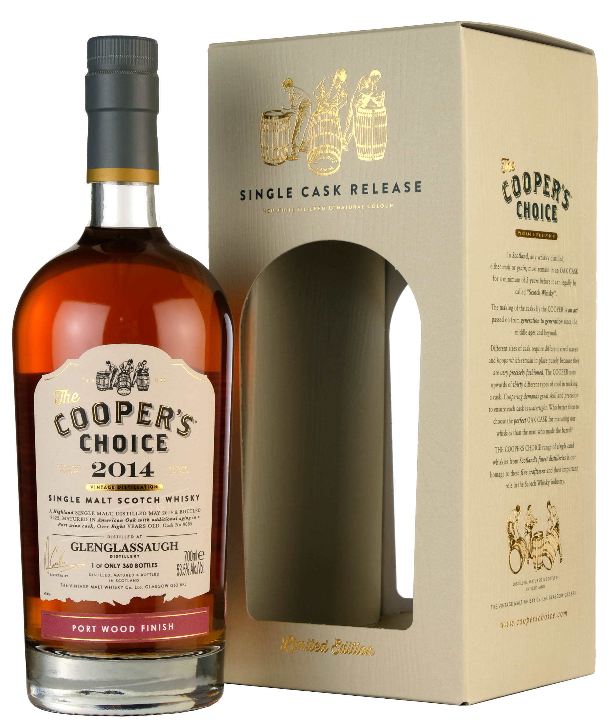 Glenglassaugh 2014-2022 | 8 Year Old | Cooper's Choice Single Cask #9665