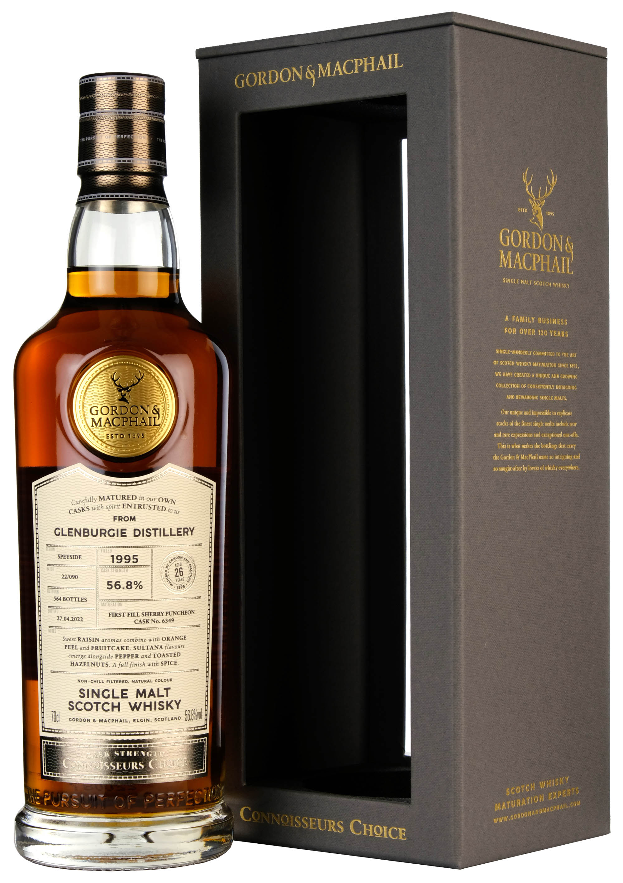 Glenburgie 1995-2022 | 26 Year Old Connoisseurs Choice Cask Strength