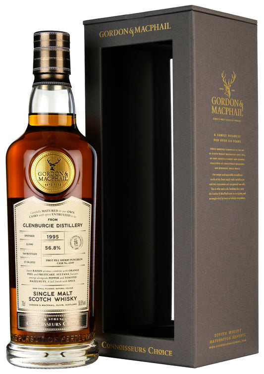 Glenburgie 1995-2022 | 26 Year Old Gordon & MacPhail Connoisseurs Choice Single Cask 6349