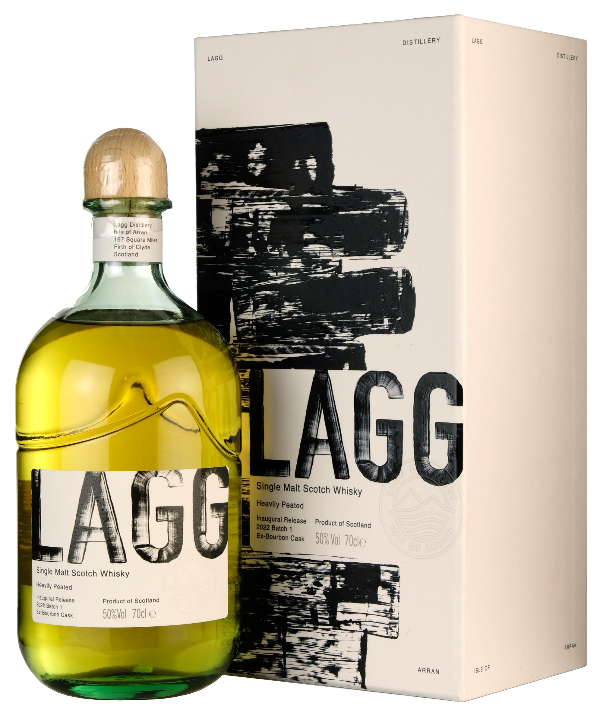 Lagg Inaugural Single Malt Batch 1 Bottled 2022