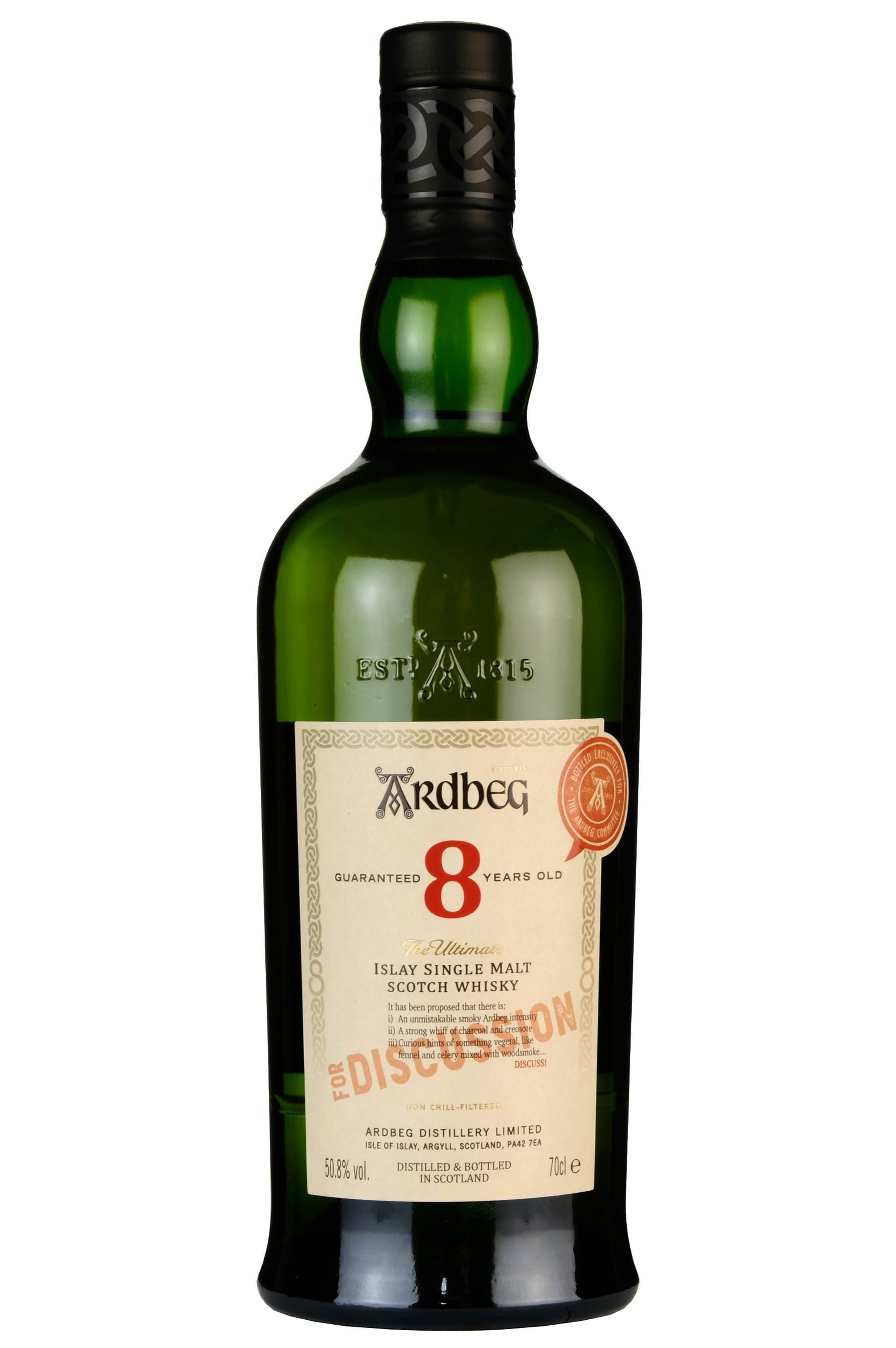 Ardbeg 8 Year Old For Discussion Committee Release 2021