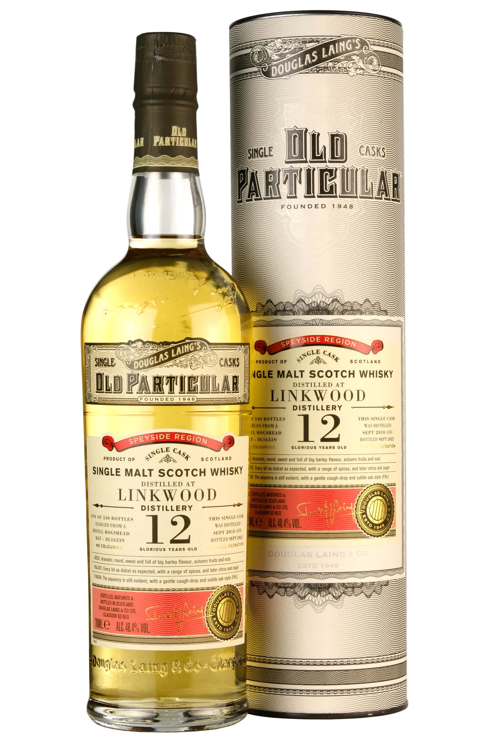 Linkwood 2010-2022 | 12 Year Old | Old Particular | Single Cask DL16339