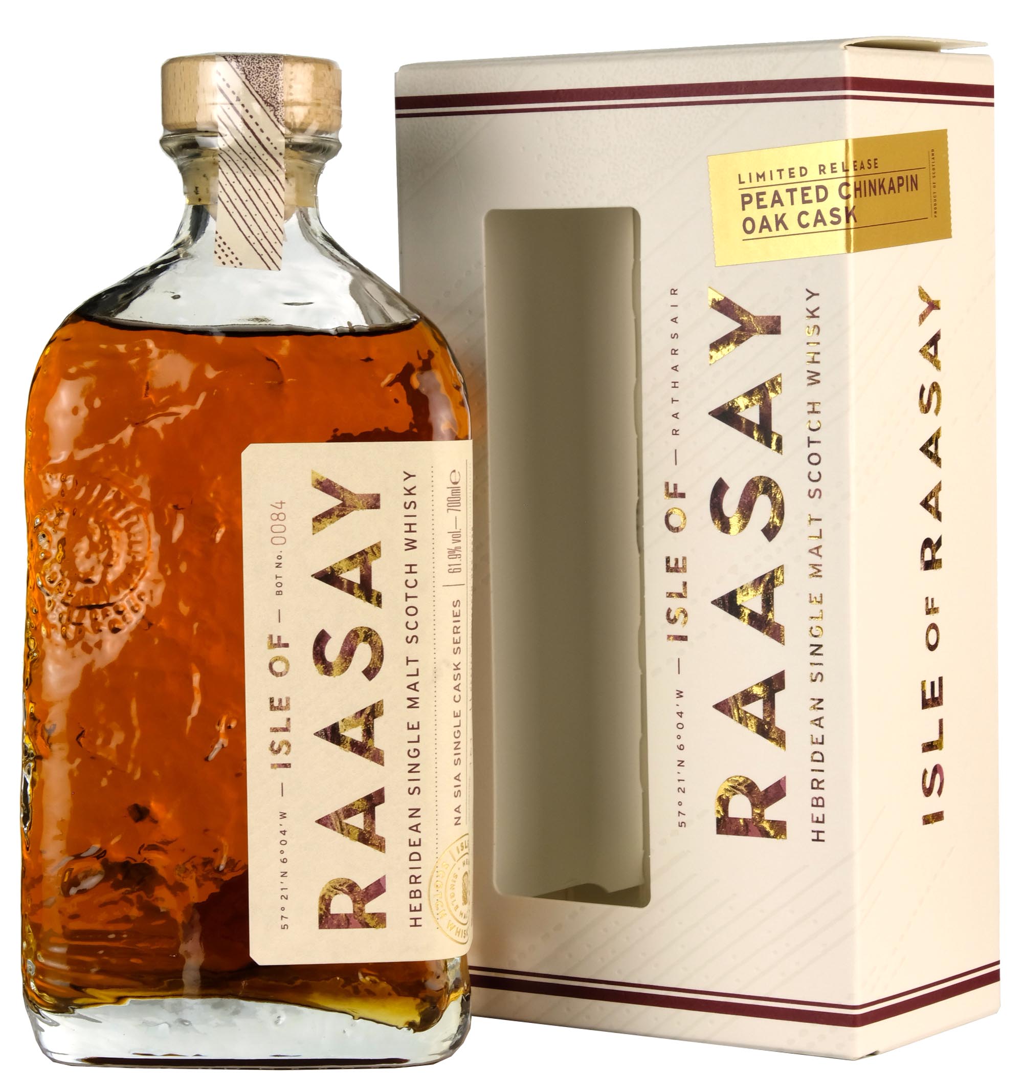 Isle Of Raasay Na Sia Single Cask Series | Peated Chinkapin Oak Cask #19/64