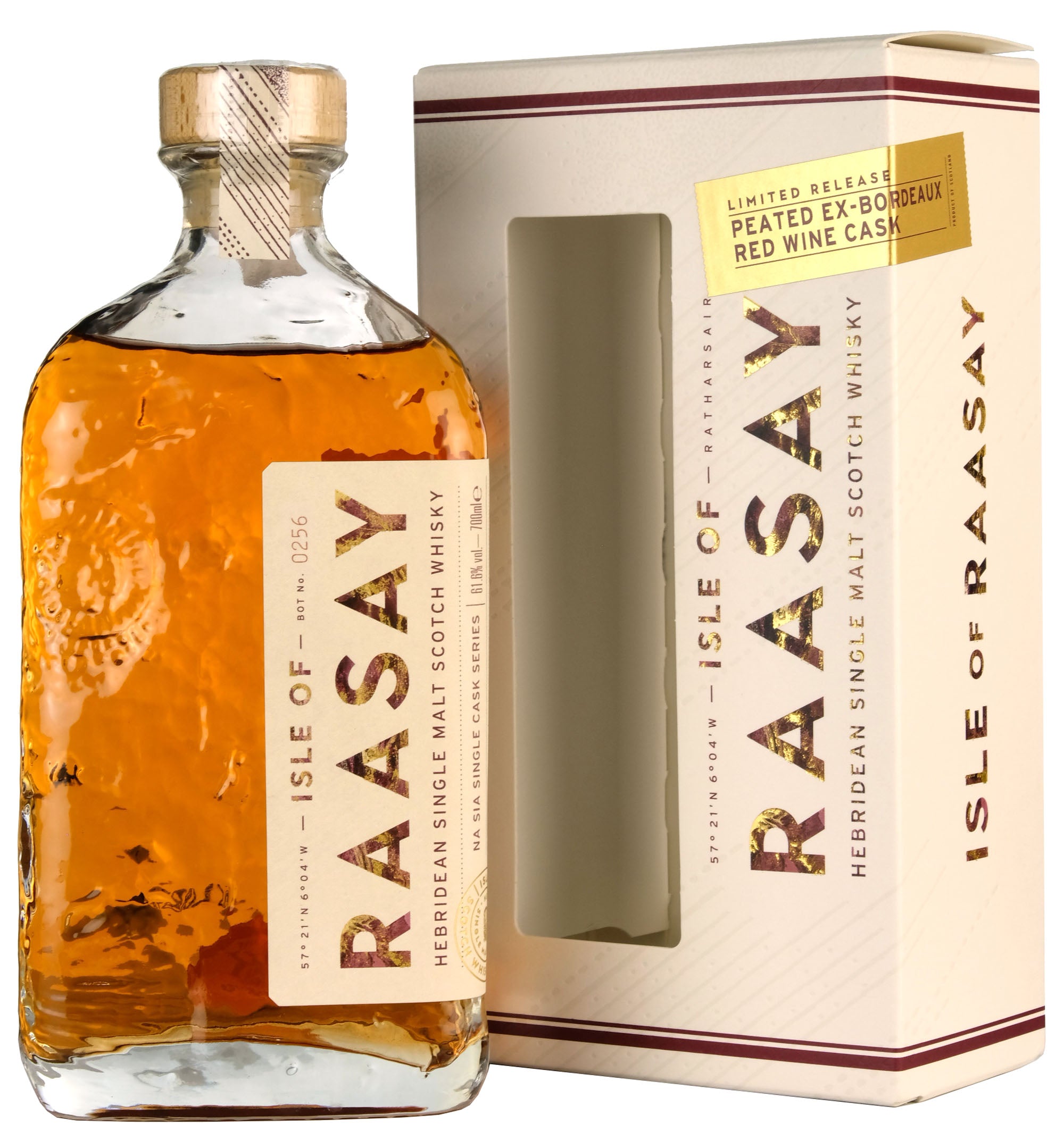 Isle Of Raasay Na Sia Single Cask Series | Peated Ex-Bordeaux Red Wine Cask #18/670