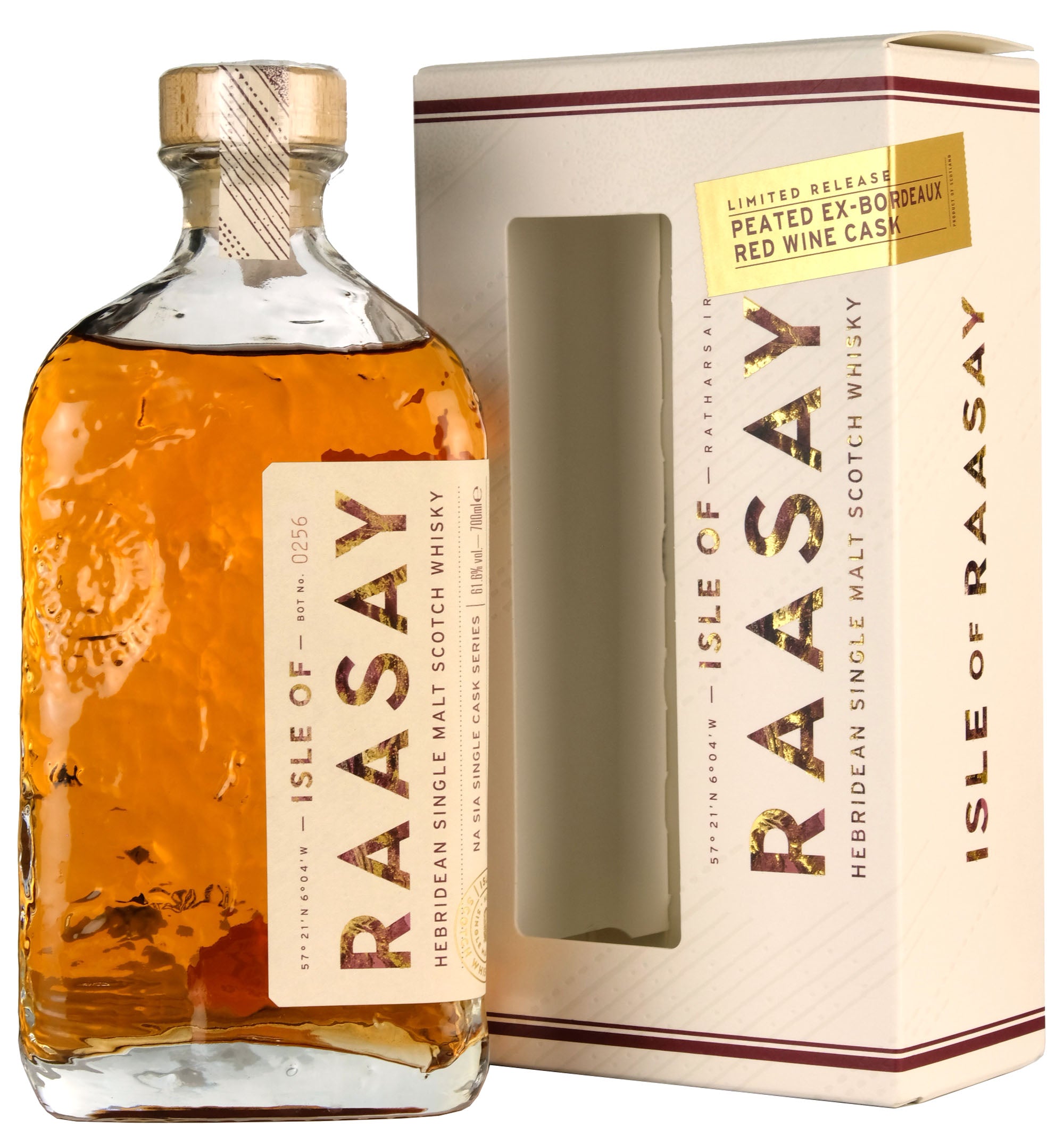 Isle Of Raasay Na Sia Single Cask Series | Peated Ex-Bordeaux Red Wine Cask #18/670