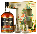 Chairman's Reserve Spiced Rum | Gift Pack + 2 Glasses