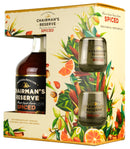 Chairman's Reserve Spiced Rum | Gift Pack + 2 Glasses