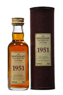 macallan 1951 speyside whisky miniature
