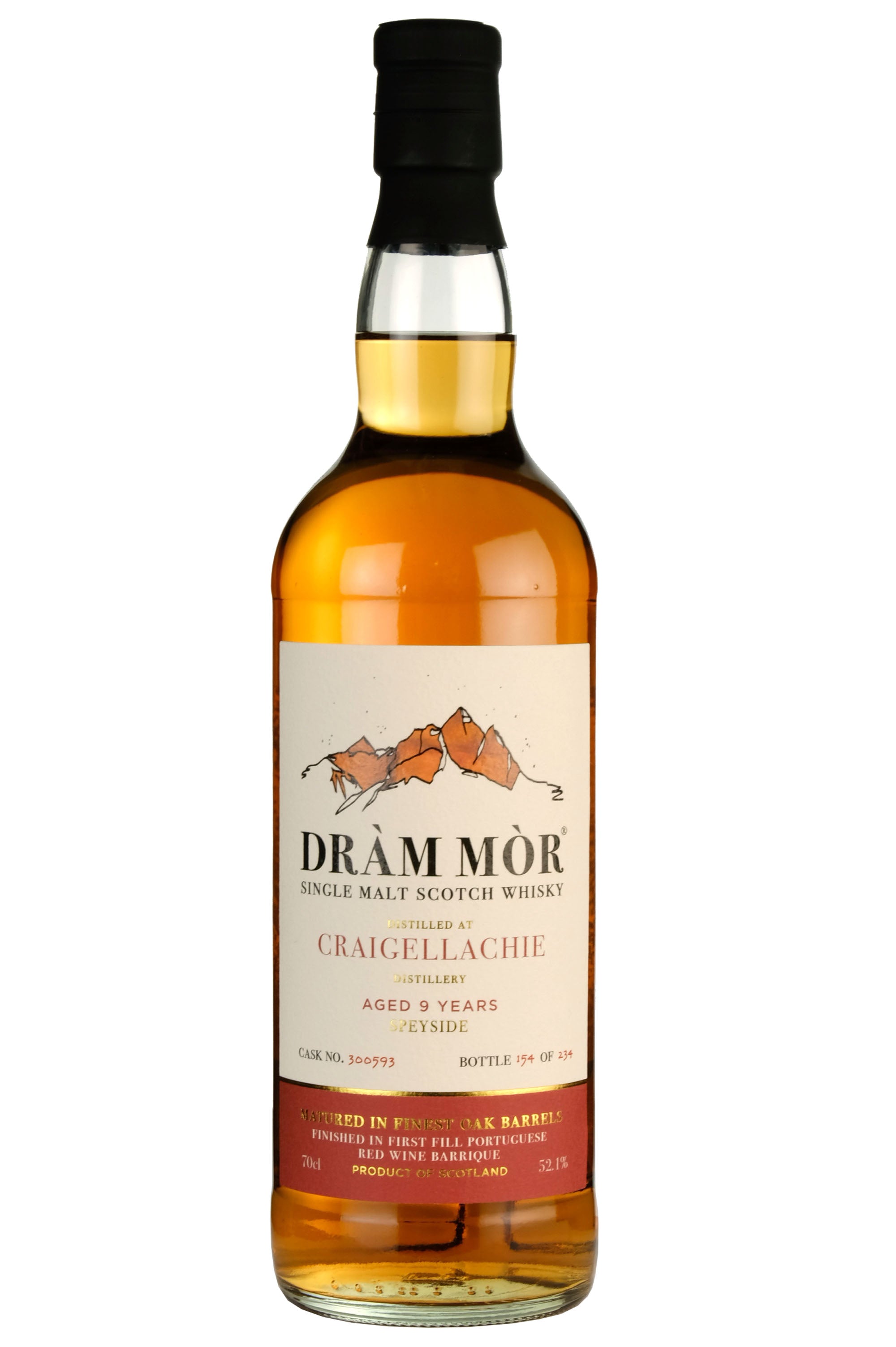 Craigellachie 2013-2022 | 9 Year Old Dram Mor Single Cask 300593