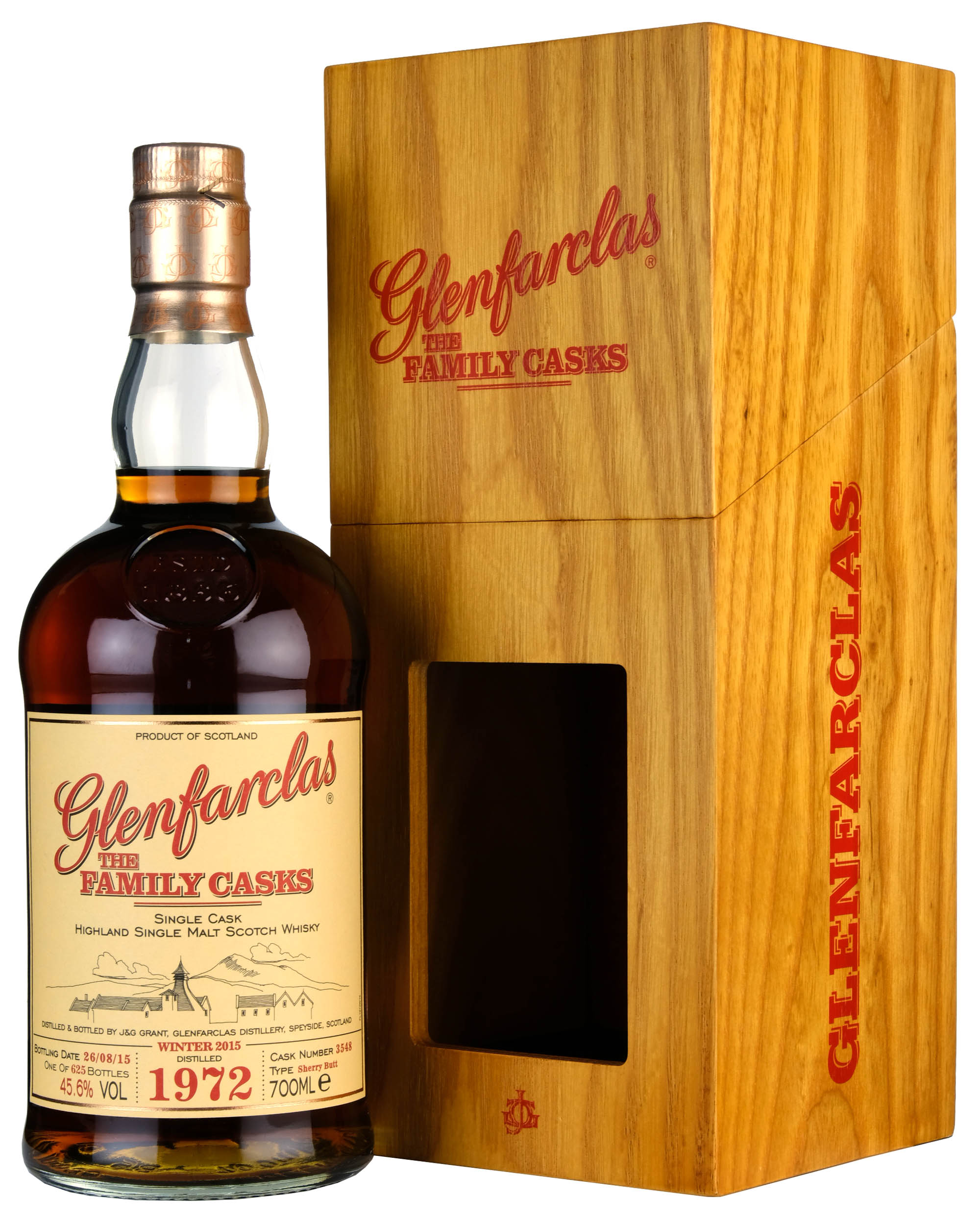 Glenfarclas 1972-2015 | 42 Year Old The Family Cask 3548